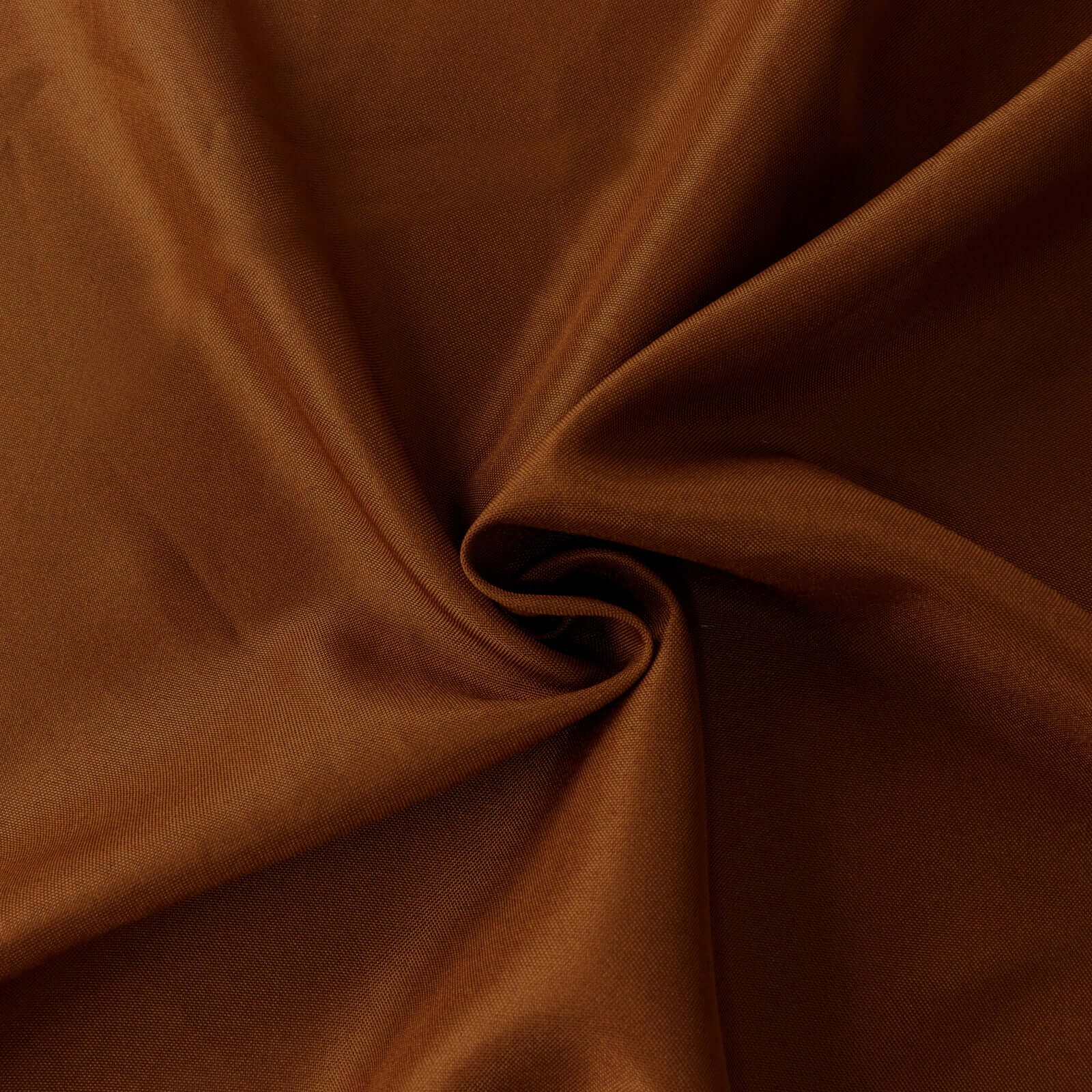 Polyester 72x120 Rectangle Tablecloth Cinnamon Brown - Durable and Stylish Table Cover