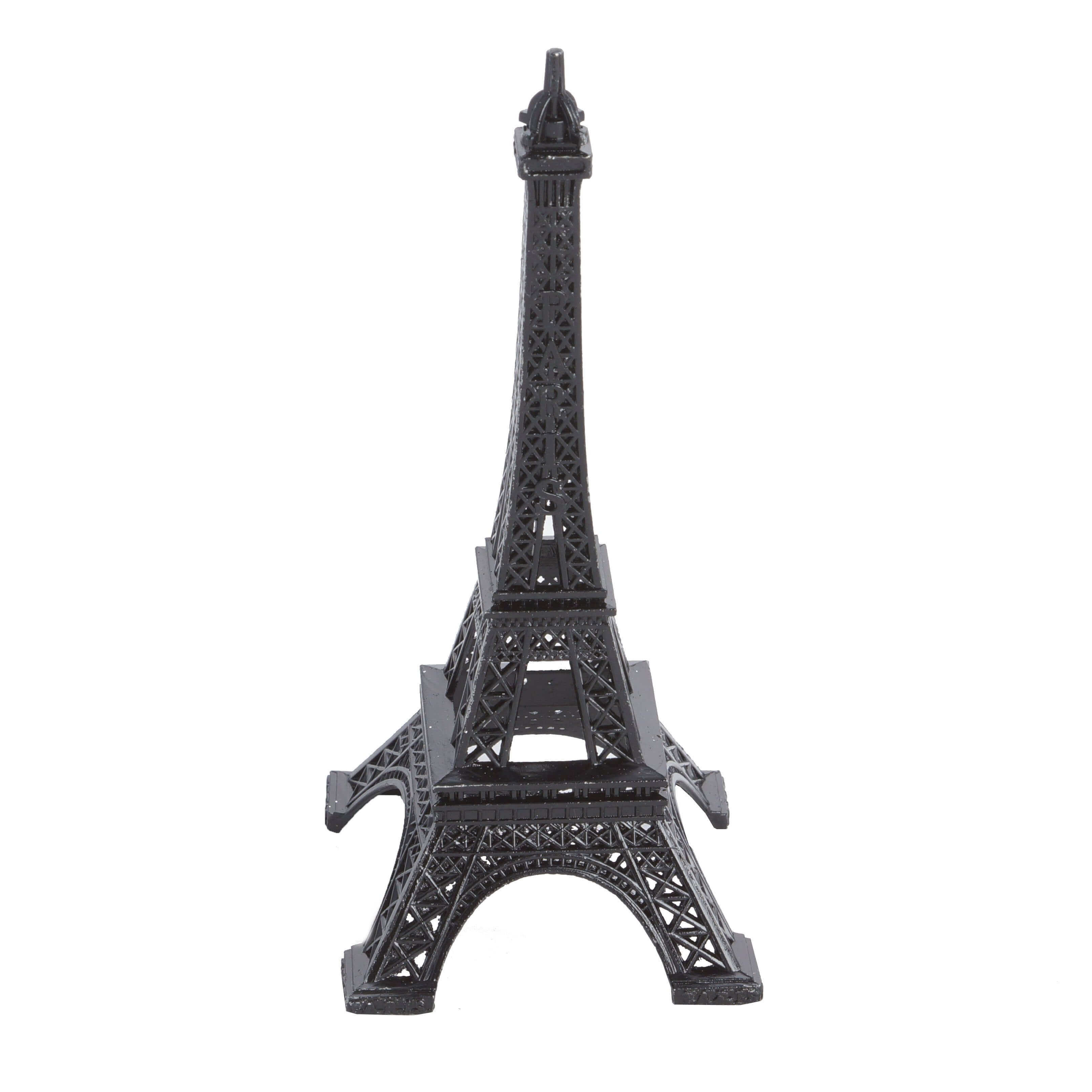 Eiffel Tower Table Centerpiece Metal Black - Stylish Decorative Cake Topper for Parties & Gatherings 6