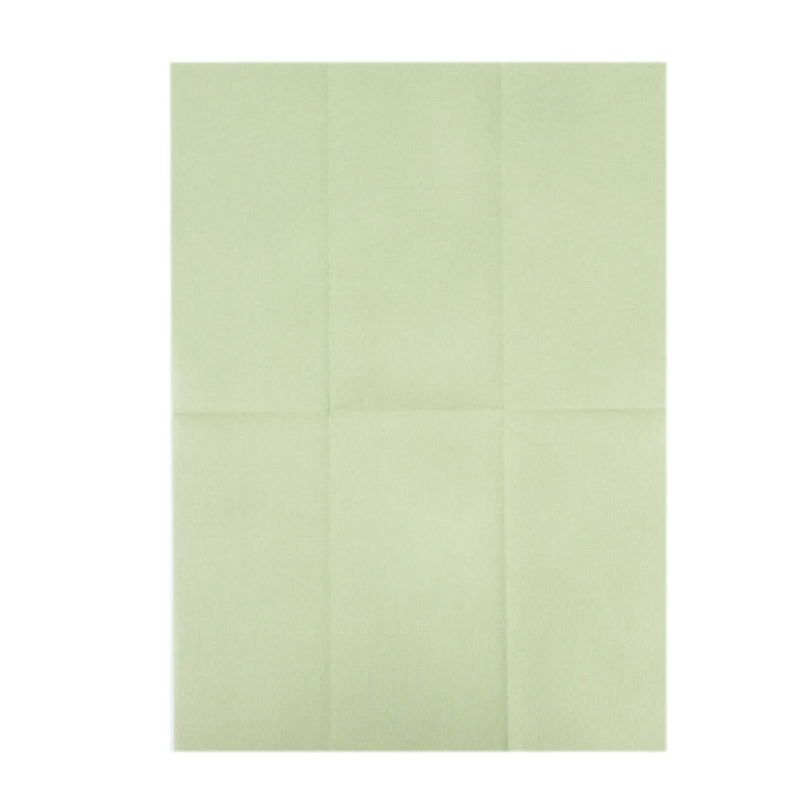 20-Pack Paper Linen-Like Napkins Sage Green - Disposable Hygienic Airlaid Guest Towels 8.5x4