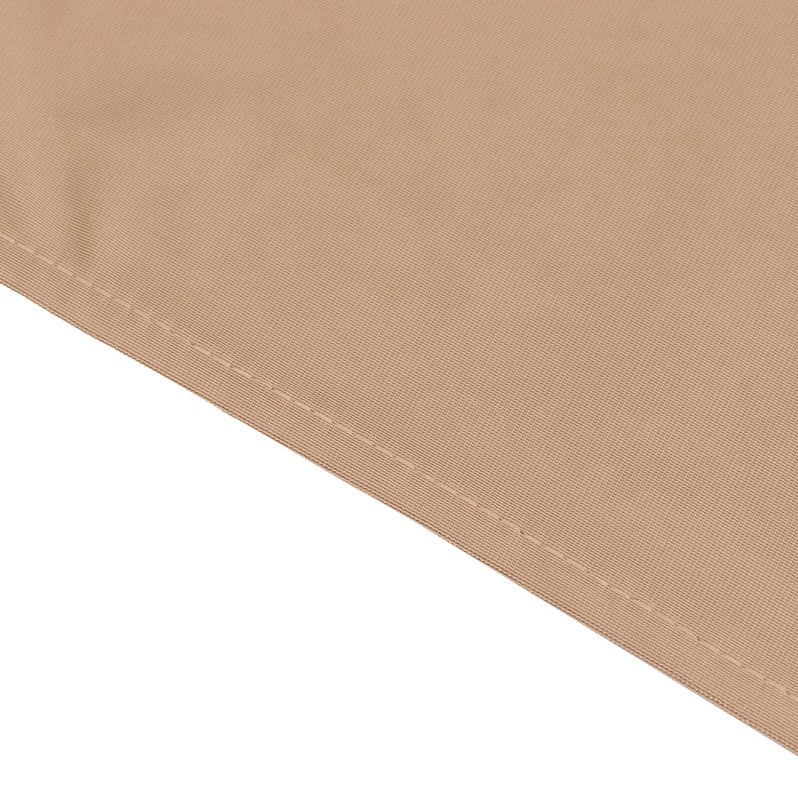 Premium Scuba Square 70x70 Tablecloth Nude - Wrinkle Free & Stain Resistant Table Cover