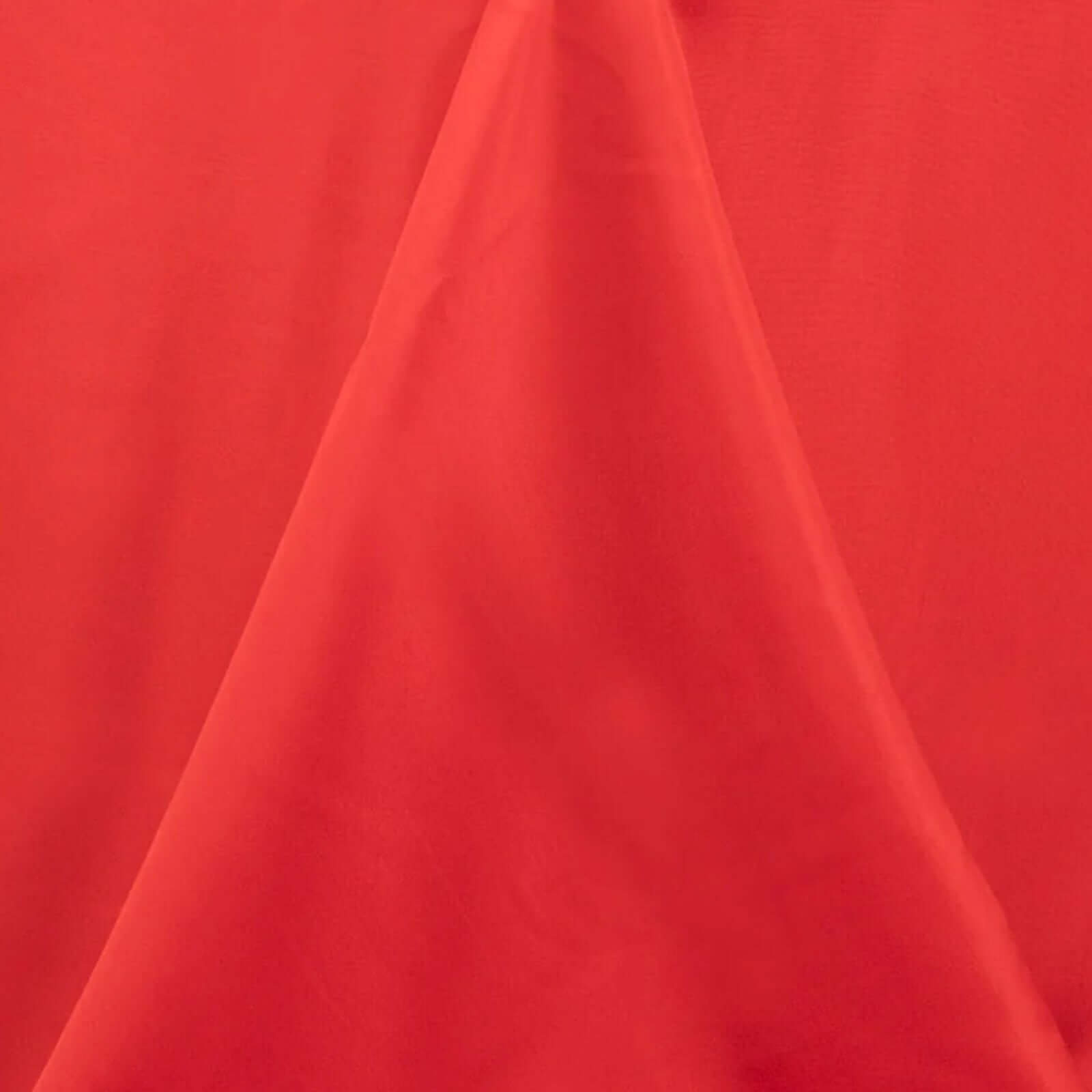 Premium Polyester 90x156 Rectangle Tablecloth Red - Seamless 220GSM Stain-Resistant Table Cover