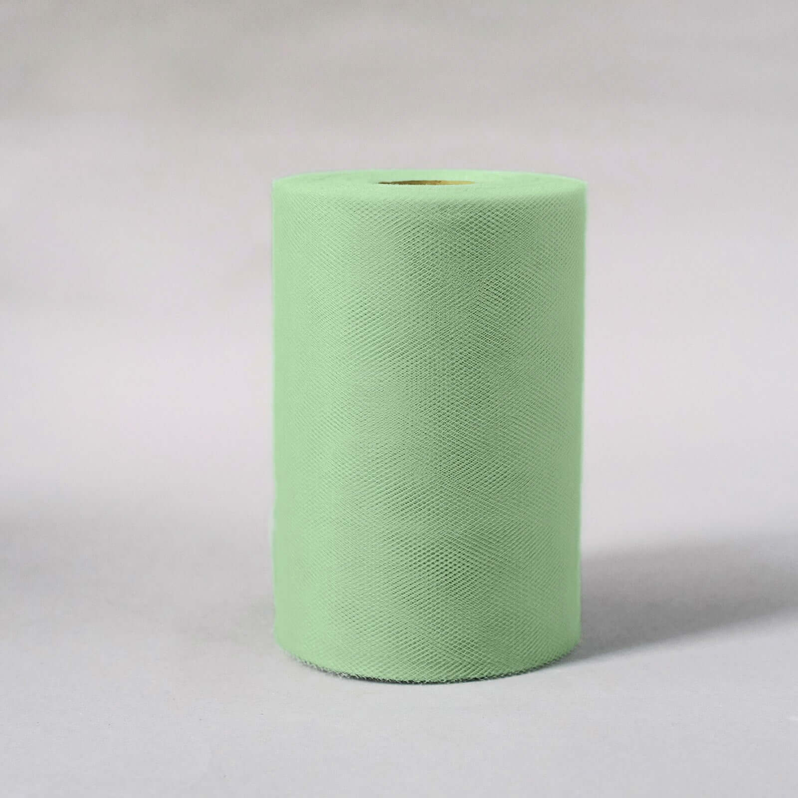 6x100 Yards Sage Green Tulle Fabric Bolt, Sheer Fabric Spool Roll For Crafts