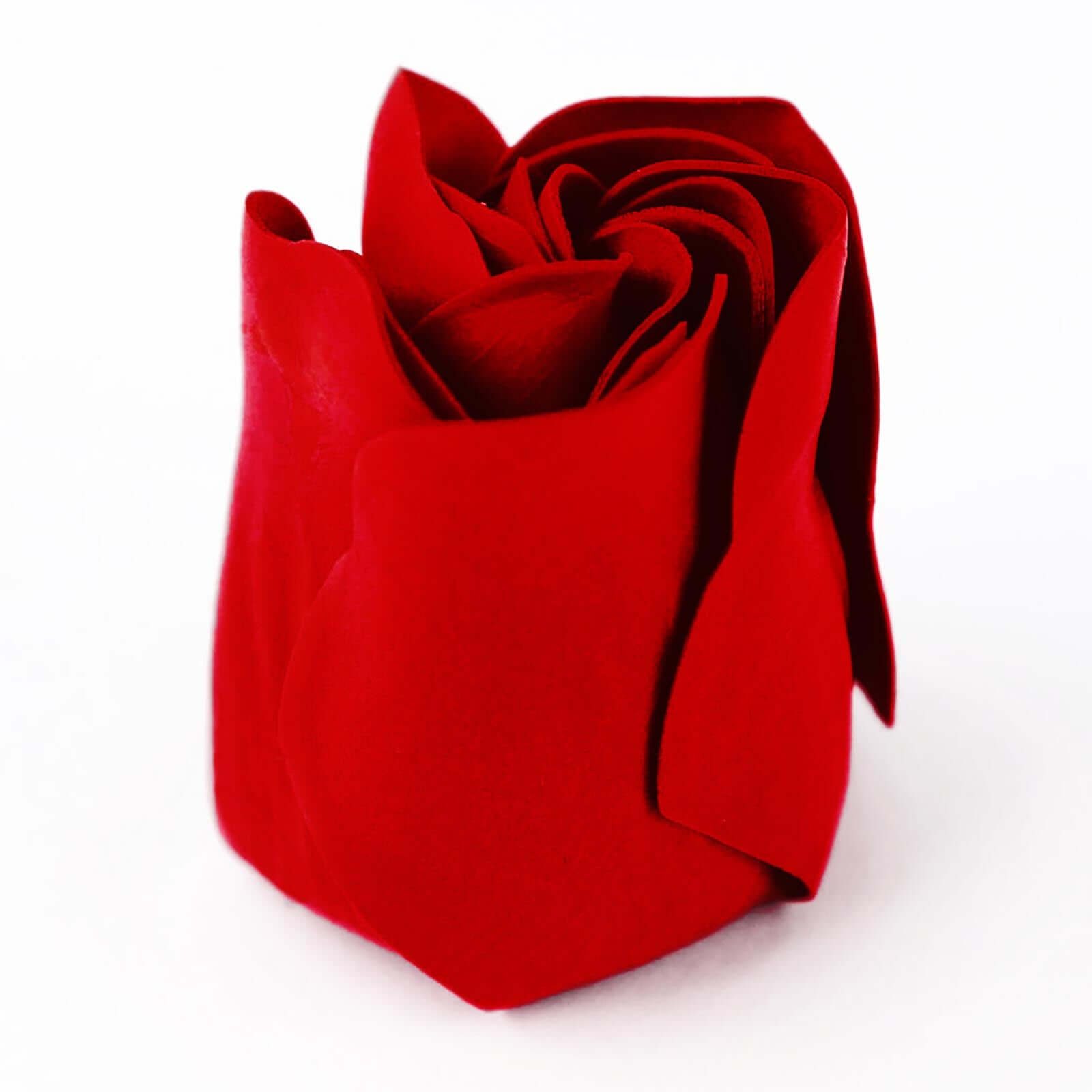 4 Pack 24 Pcs Red Scented Rose Soap Heart Shaped Party Favors With Gift Boxes And Ribbon