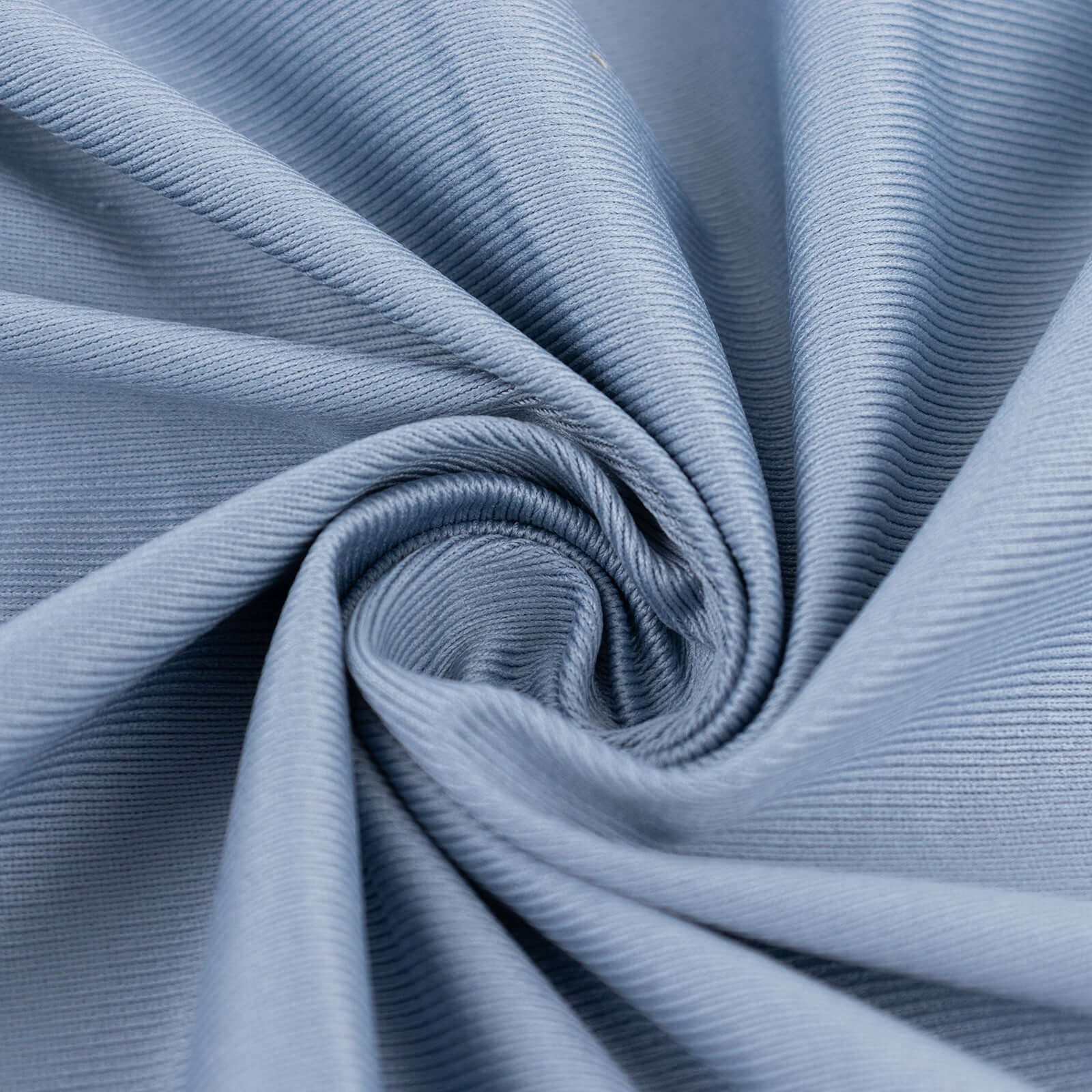 Premium Dusty Blue Scuba Polyester Fabric Roll, Wrinkle Free DIY Craft Fabric Bolt- 60x10 Yards