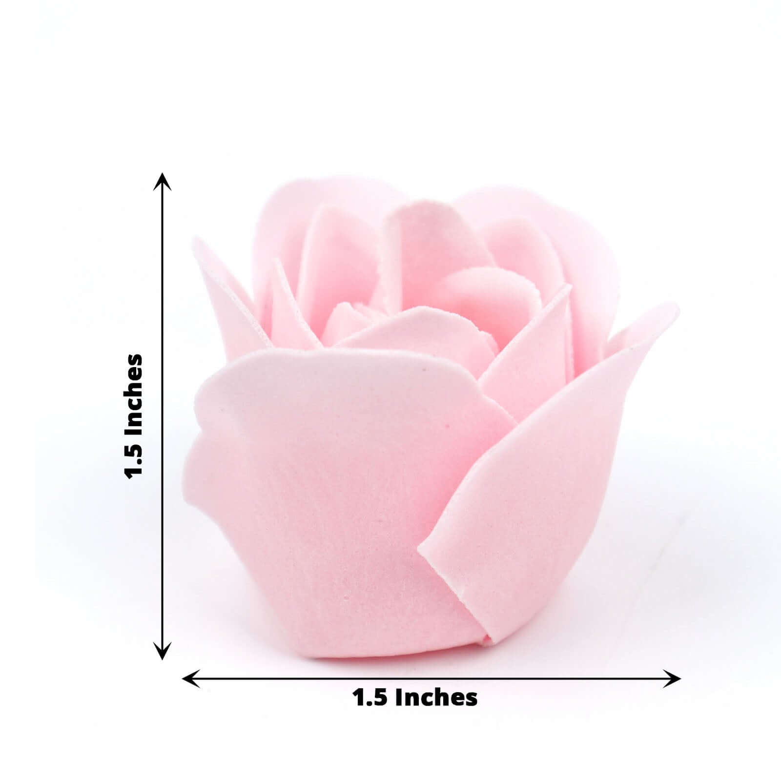 4 Pack 24 PCs Blush Scented Rose Soap Heart Shaped Party Favors With Gift Boxes And Ribbon