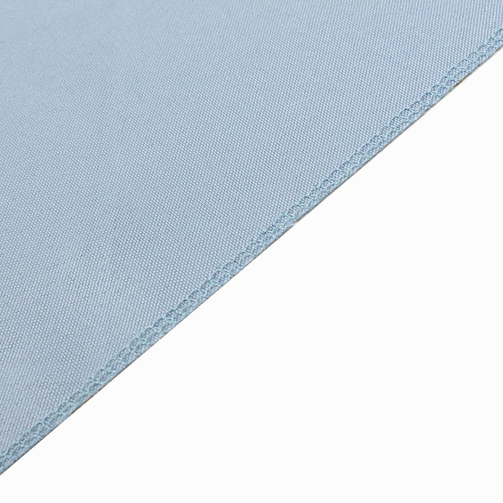 Polyester 90x156 Rectangle Tablecloth Dusty Blue - Seamless Wrinkle-Resistant Table Cover