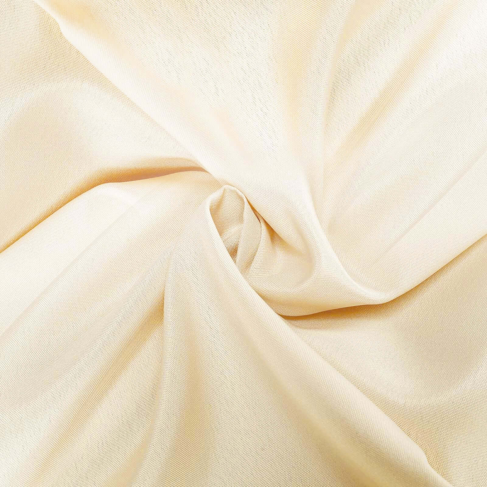 Polyester 70x70 Table Overlay Square Tablecloth Beige - Wrinkle-Resistant & Durable Table Cover