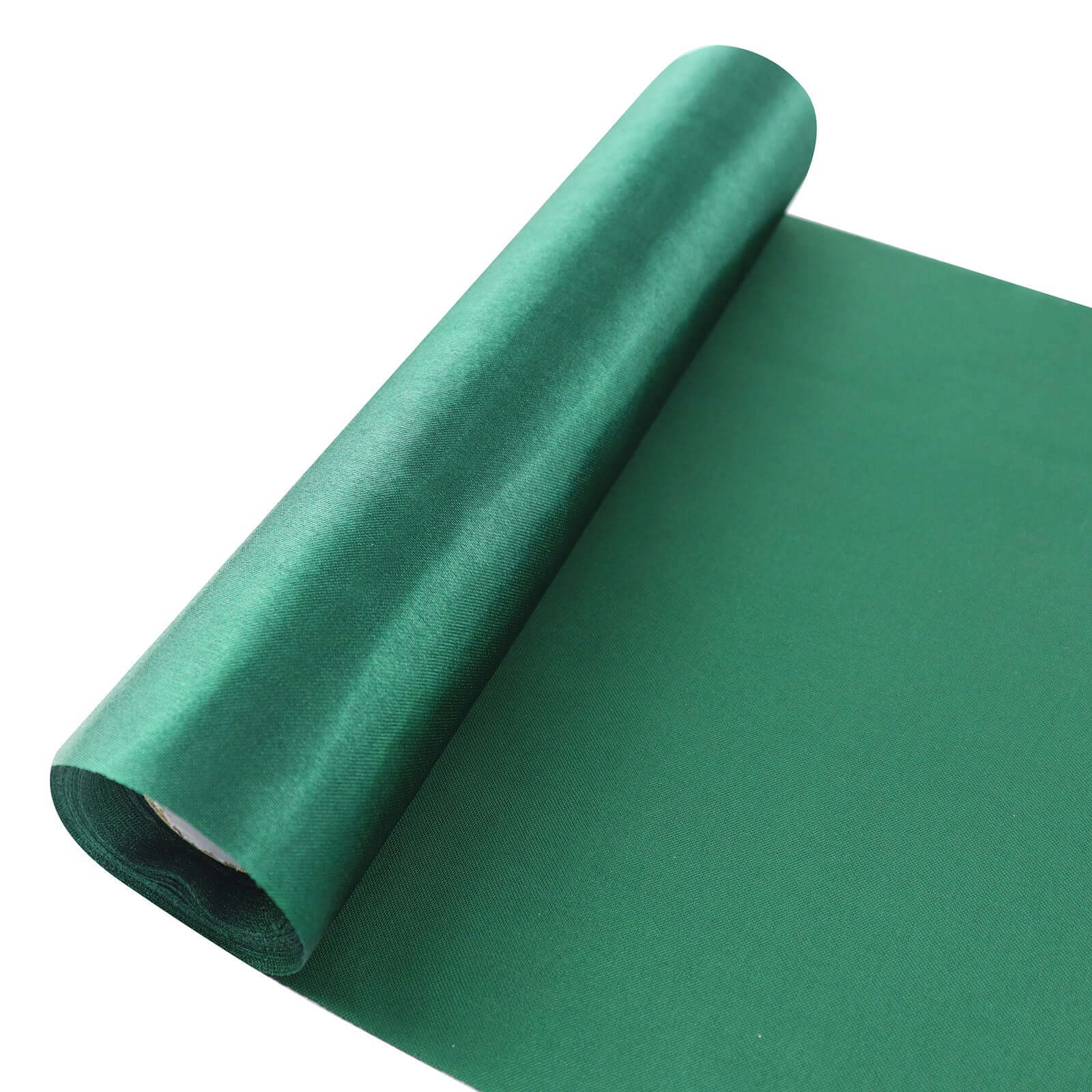 12x10yd Hunter Emerald Green Satin Fabric Bolt, DIY Craft Wholesale Fabric