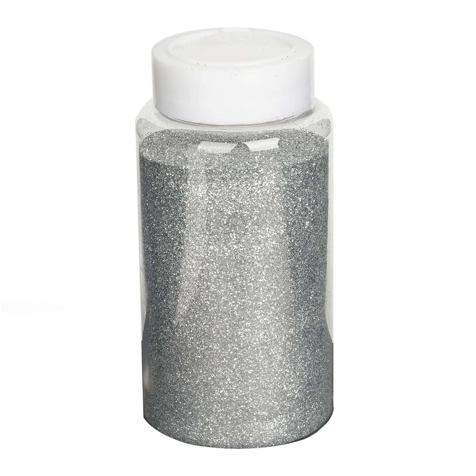 Extra Fine Glitter Bottle Silver - Nontoxic Gliiter Dust Powder for Fun DIY Projects Kids’ Crafts Resin Art & Festival Decor 1 lb