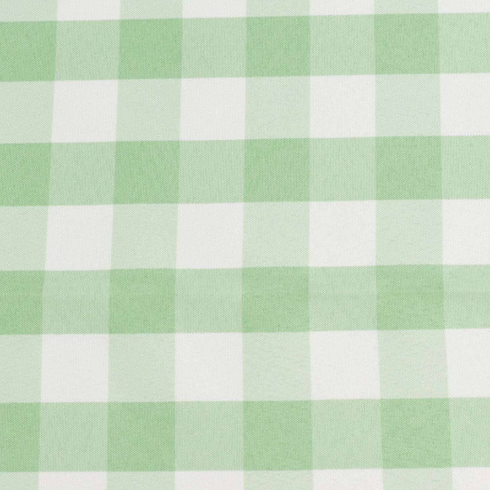 Polyester 120 Round Tablecloth White/Sage Green Seamless - Checkered Buffalo Plaid Table Cover