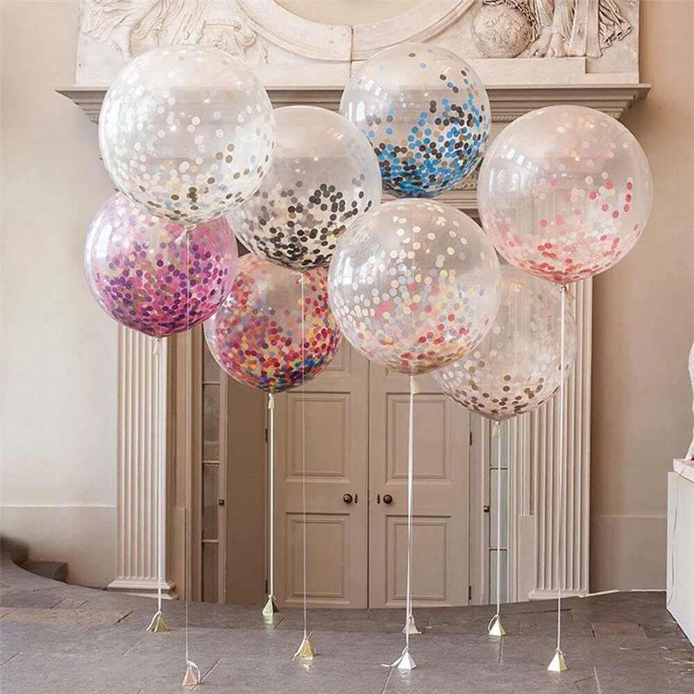 36 Giant Clear Fully Transparent PVC Helium or Air Bubble Balloon