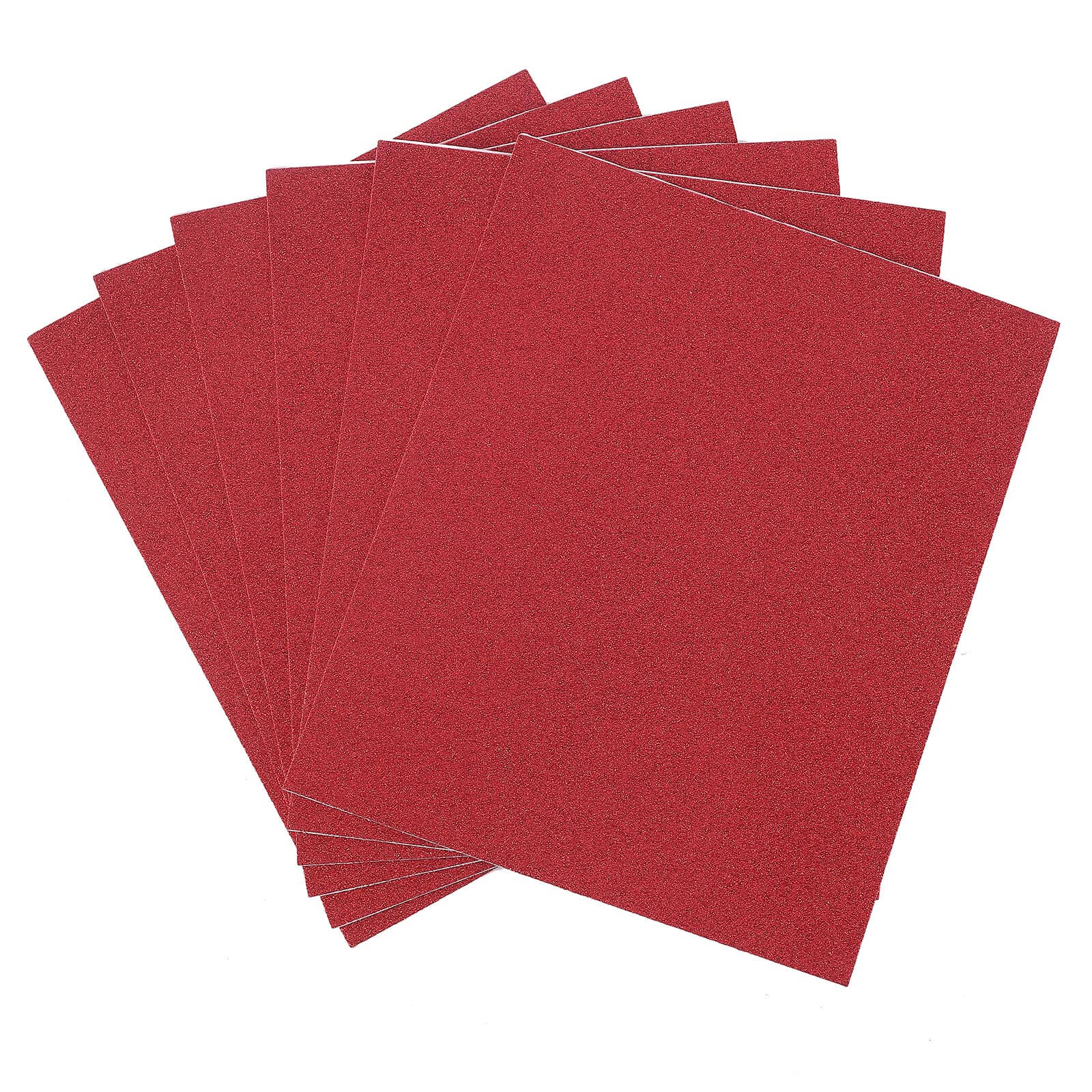 10 Pack Burgundy Self-Adhesive Glitter DIY Craft Foam Sheets - 12x10