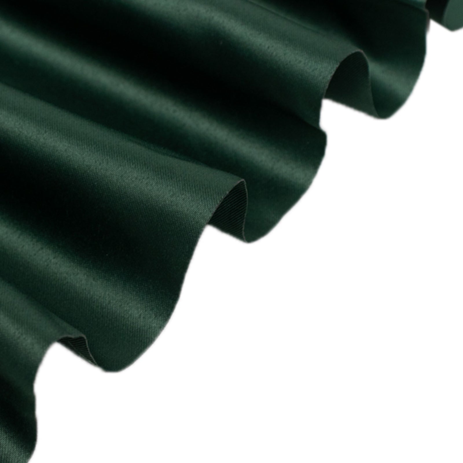 54x10 Yards Hunter Emerald Green Lamour Satin Fabric Bolt, Heavy Matte Satin Fabric By The Yard