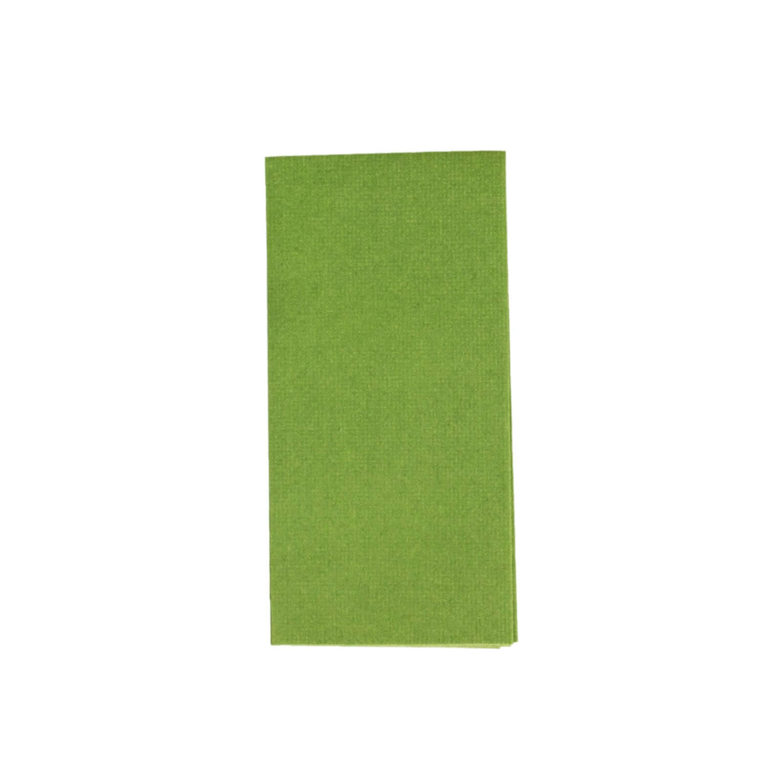 20-Pack Paper Linen-Like Napkins Olive Green - Disposable Hygienic Airlaid Guest Towels 8.5x4