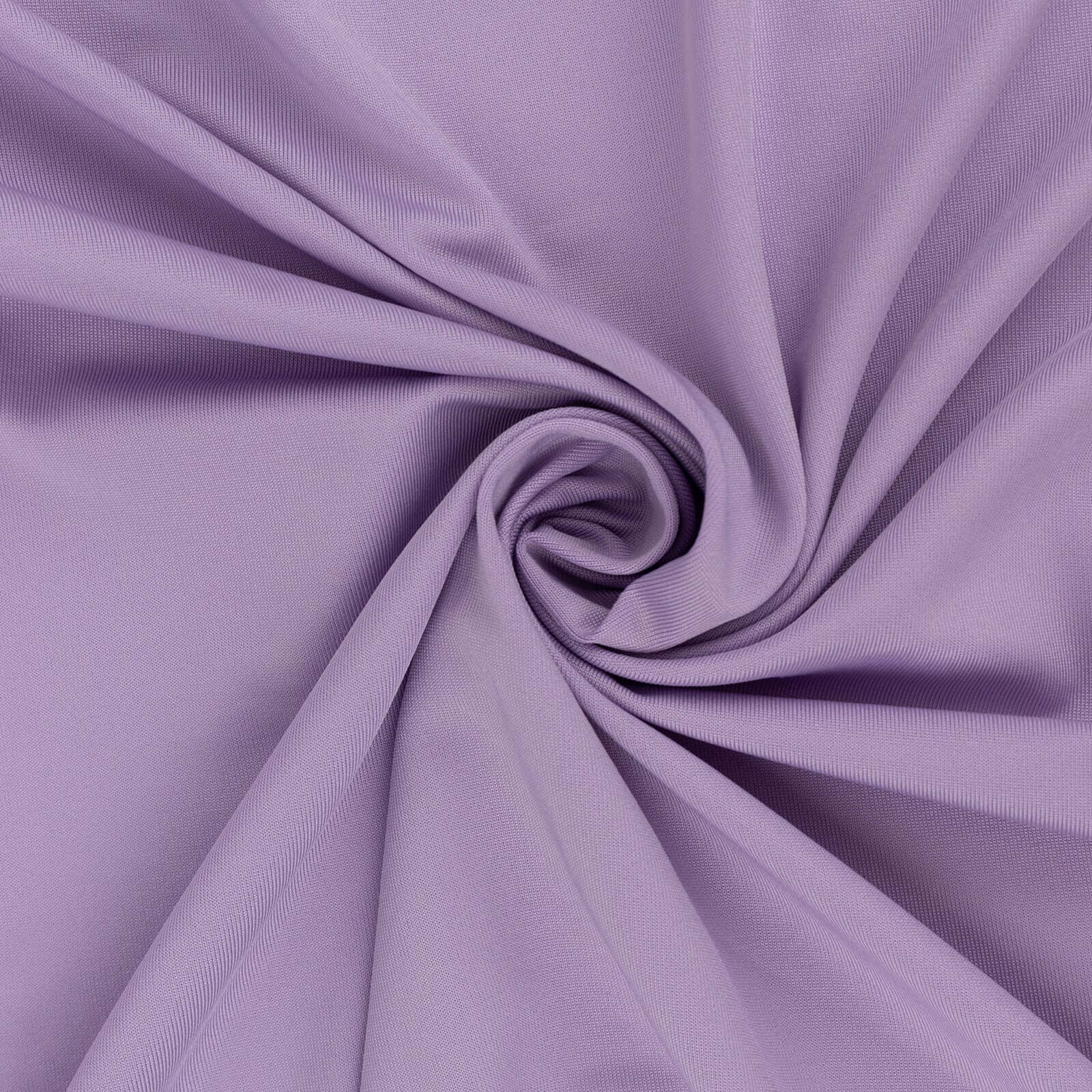 Lavender Spandex 4-Way Stretch Fabric Roll, DIY Craft Fabric Bolt- 60x10 Yards