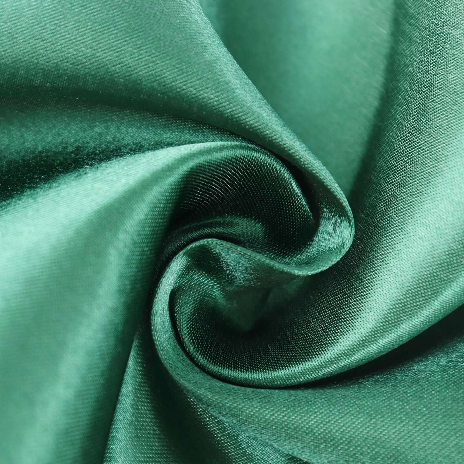 12x10yd Hunter Emerald Green Satin Fabric Bolt, DIY Craft Wholesale Fabric