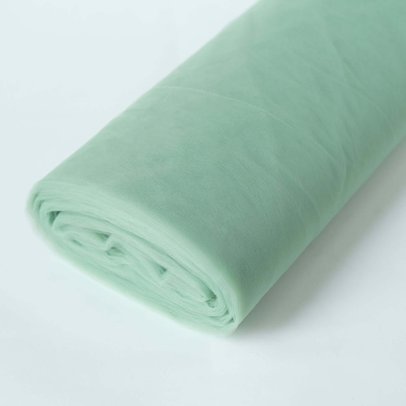 108x50 Yards Sage Green Tulle Fabric Bolt, DIY Craft Fabric Roll