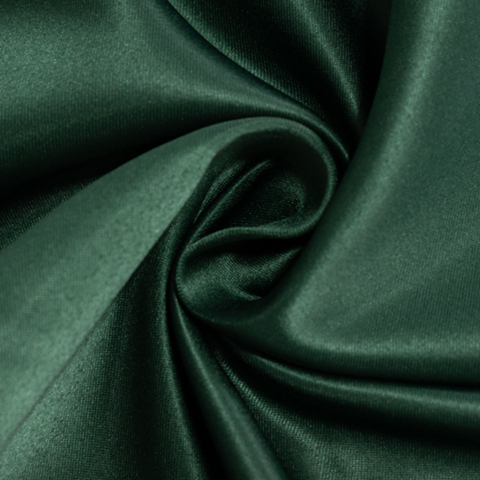 5 Pack Lamour Satin 20x20 Napkins Hunter Emerald Green - Soft Matte Finish Dinner Napkinss