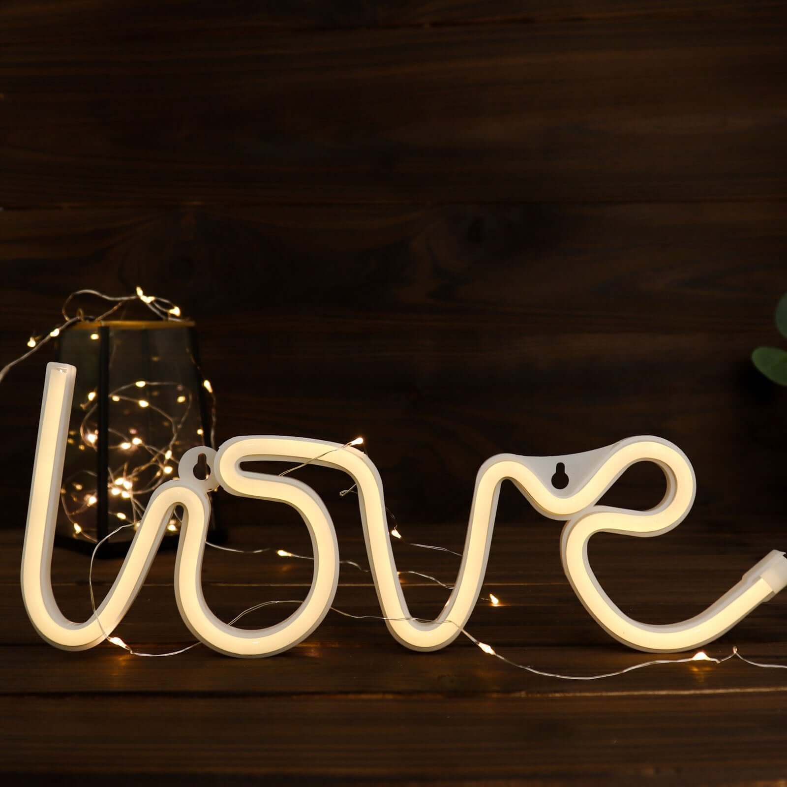 13 Love Neon Light Sign, LED Reusable Wall Decor Lights USB and Battery Operated