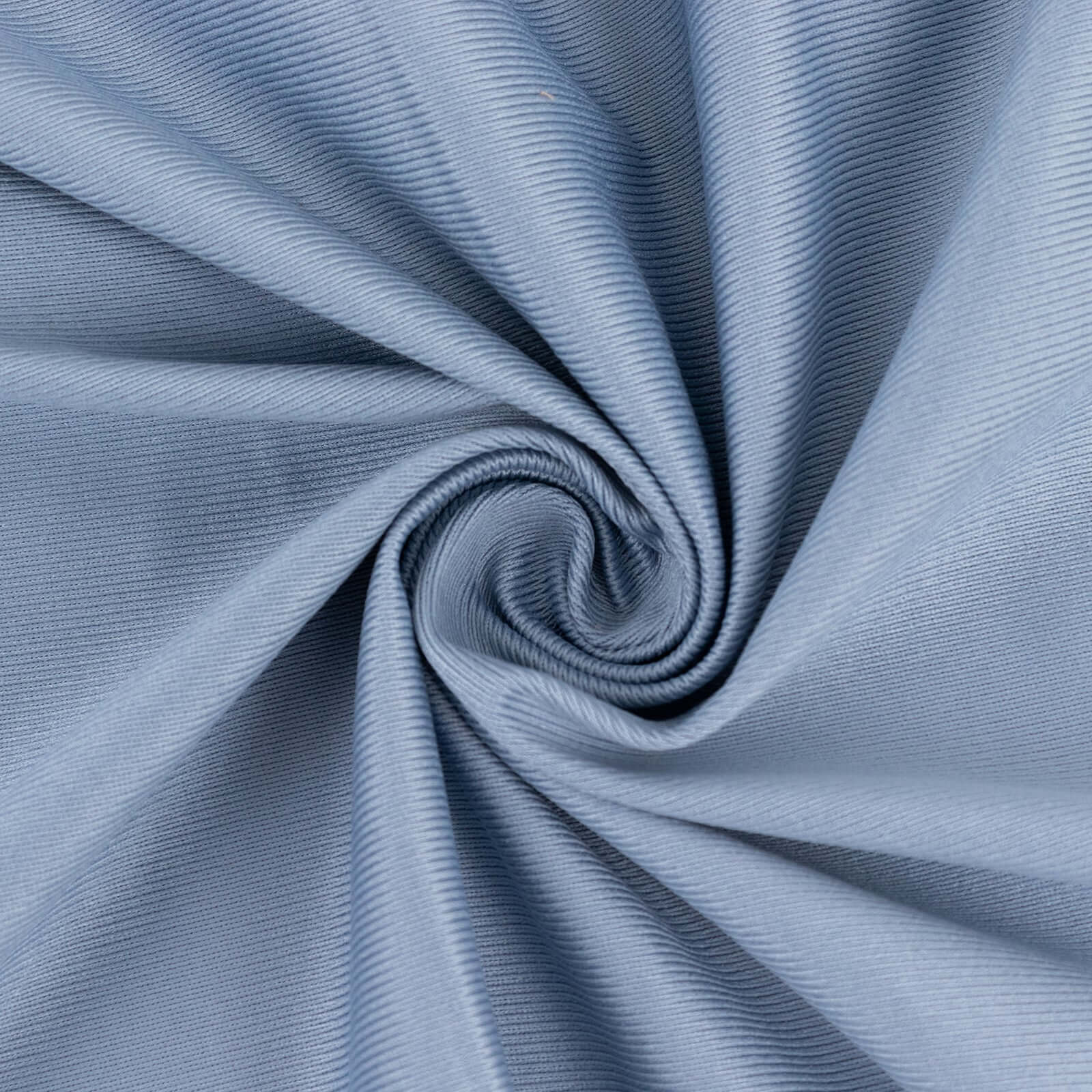 Premium Dusty Blue Scuba Polyester Fabric Roll, Wrinkle Free DIY Craft Fabric Bolt- 60x10 Yards