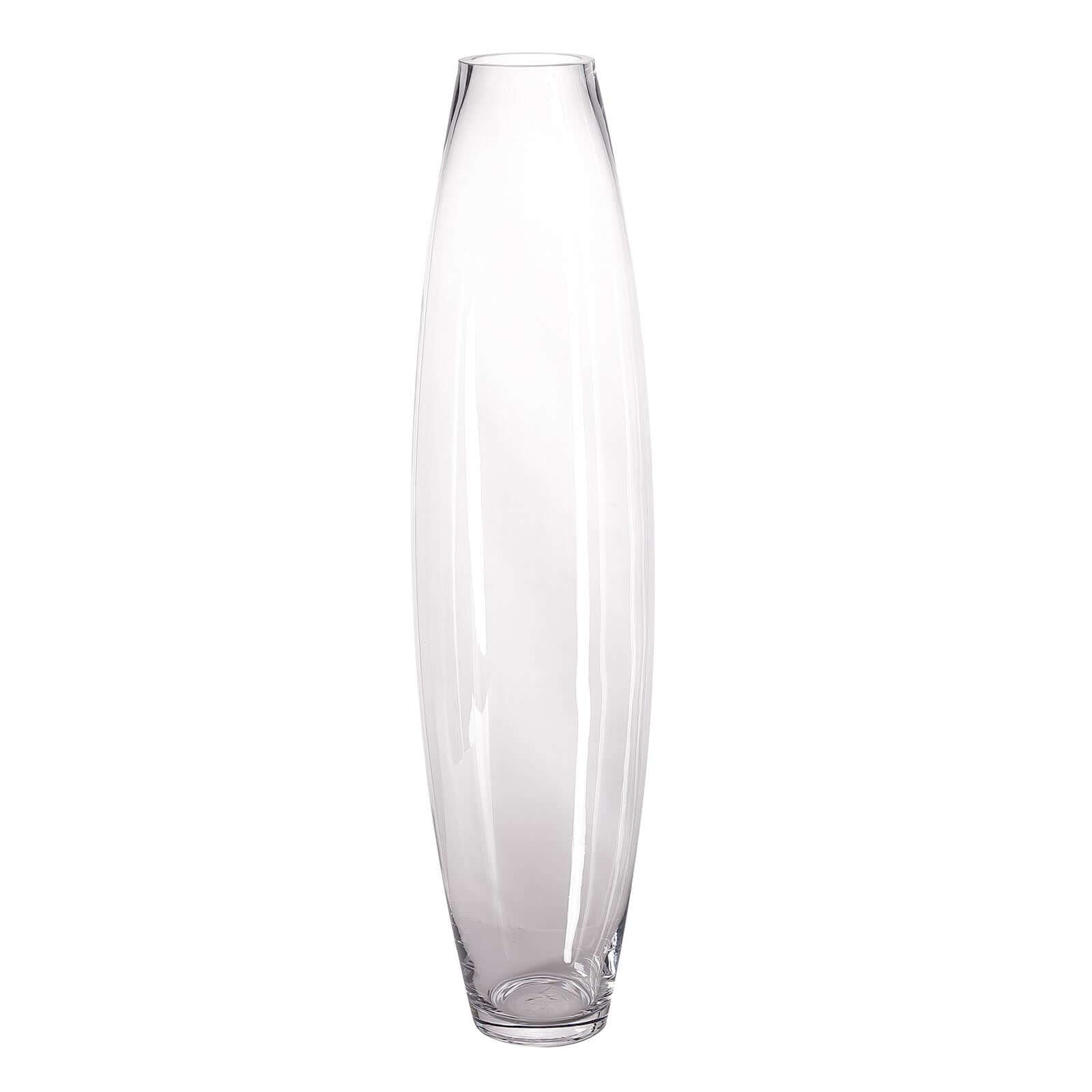 Glass Vase Cylinder Design Tapered Clear - Durable Heavy Duty Flower Centerpiece for Events 31