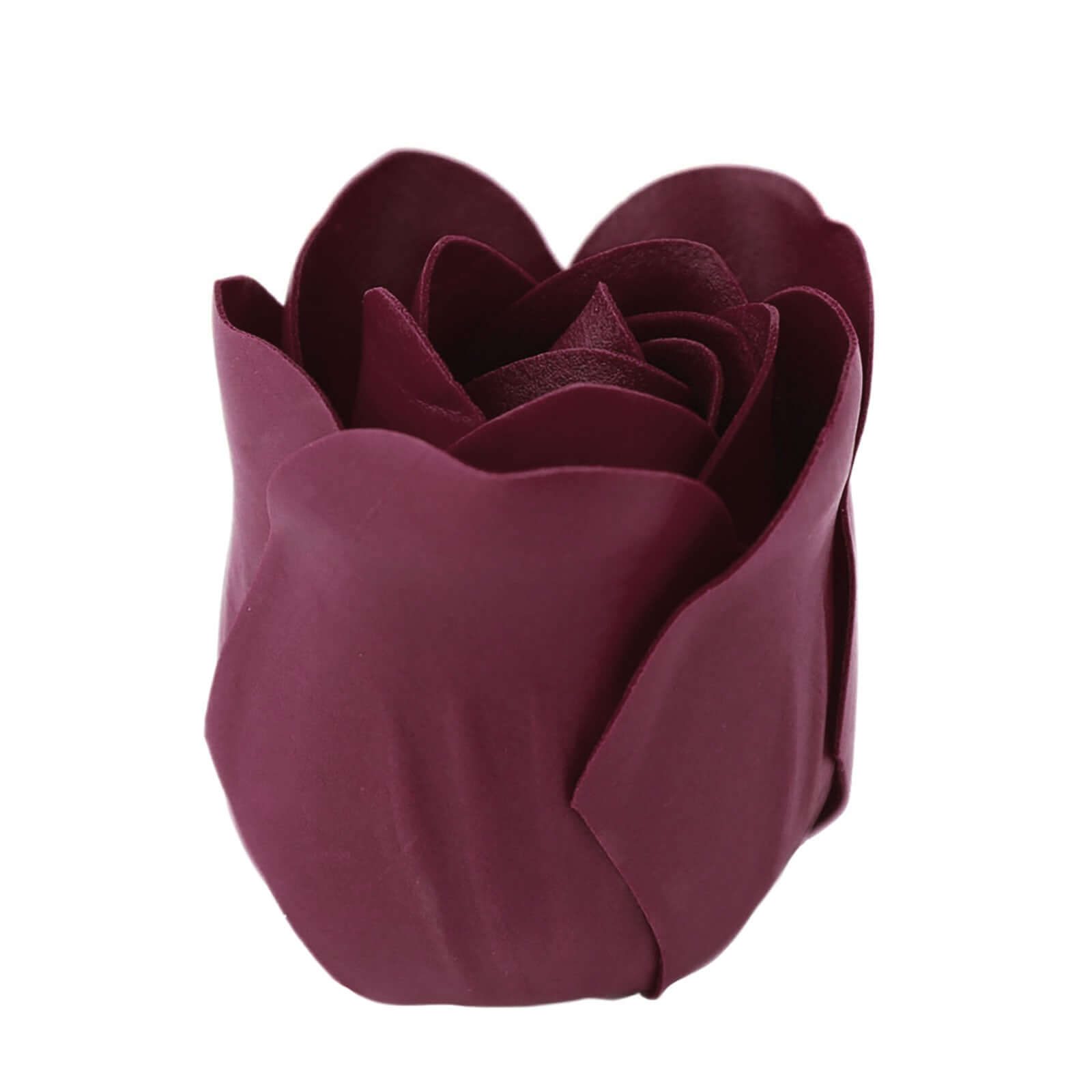 4 Pack 24 Pcs Burgundy Scented Rose Soap Heart Shaped Party Favors With Gift Boxes And Ribbon