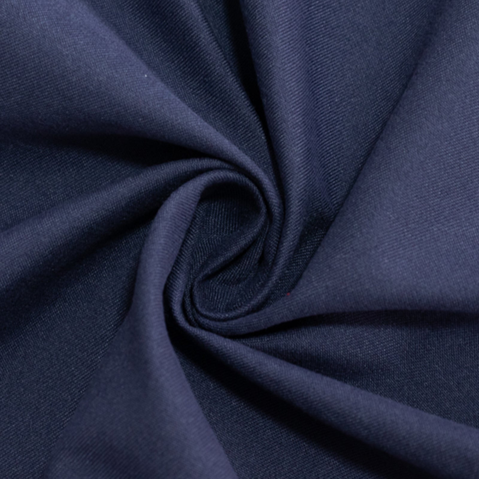Cotton Blend 70x70 Square Tablecloth Navy Blue - Wrinkle-Resistant Fabric Table Cover