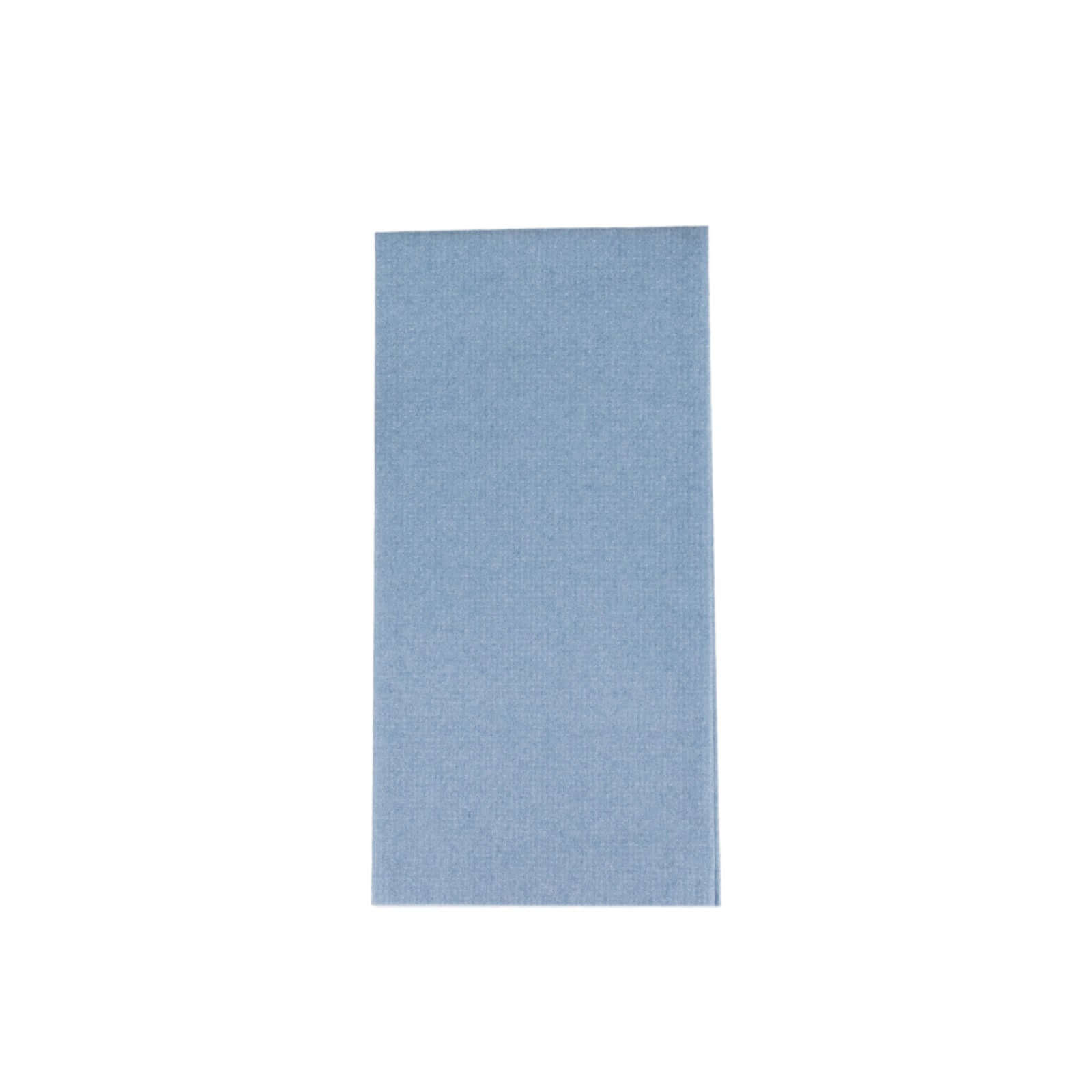 20-Pack Paper Linen-Like Napkins Dusty Blue - Disposable Hygienic Airlaid Guest Towels 8.5x4