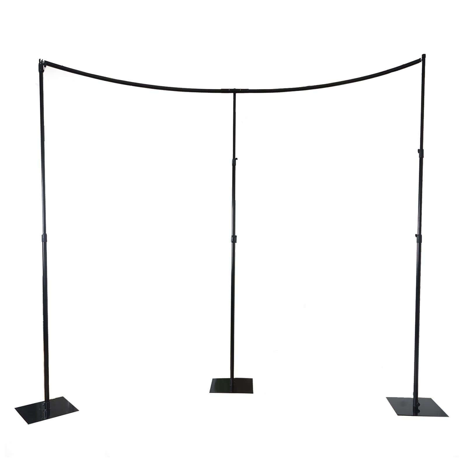 11ftx13ft Triple Base DIY Heavy Duty Curved Photography Backdrop Stand