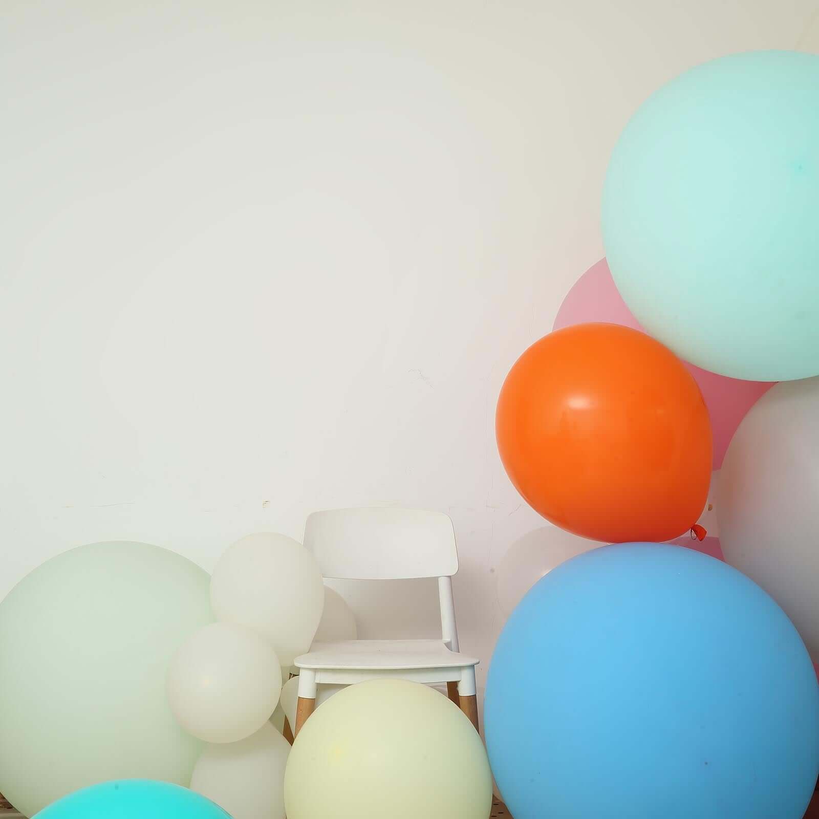 10 Pack 18 Matte Pastel Seafoam Helium or Air Latex Party Balloons