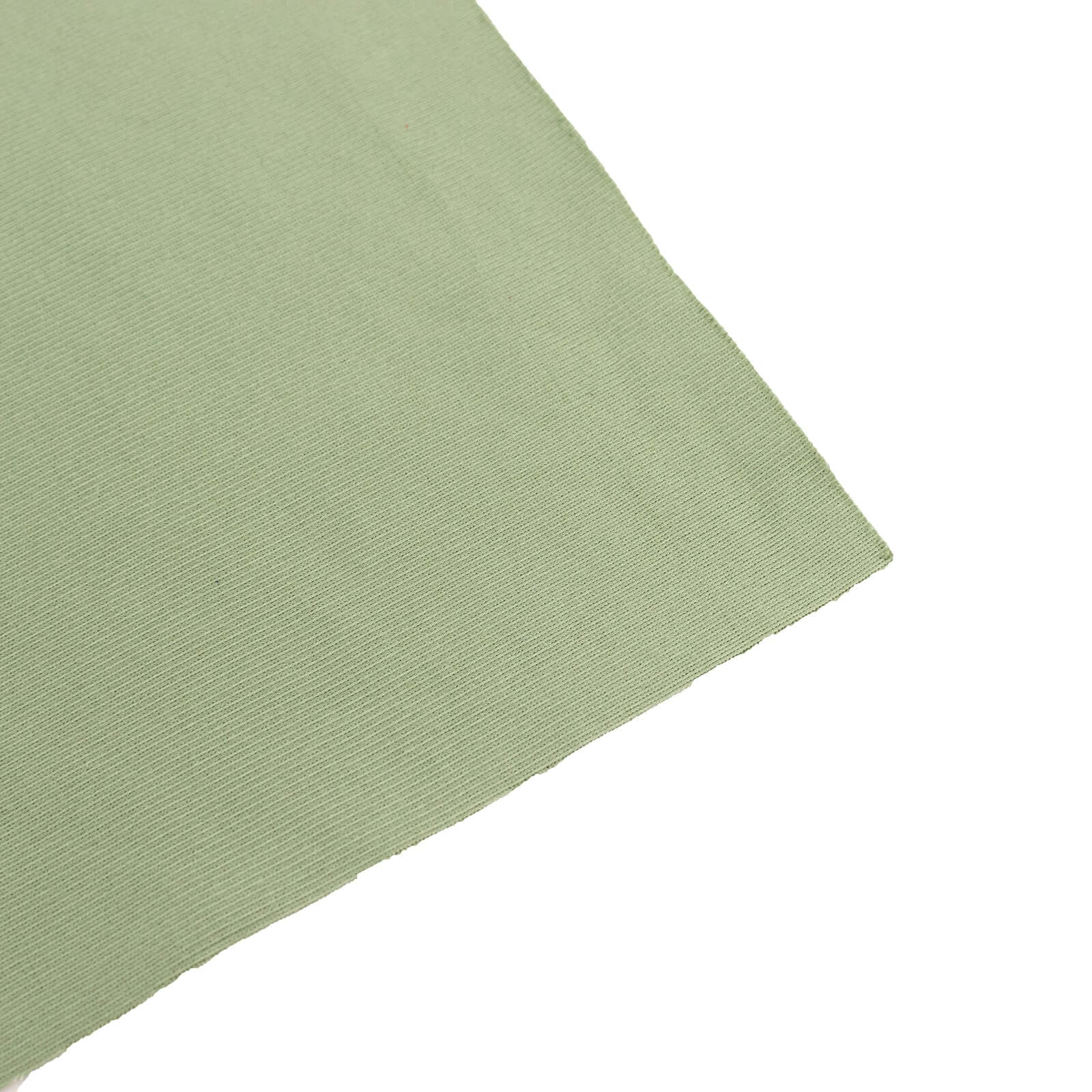 Premium Dusty Sage Green Scuba Polyester Fabric Roll, Wrinkle Free DIY Craft Fabric Bolt- 60x10 Yards