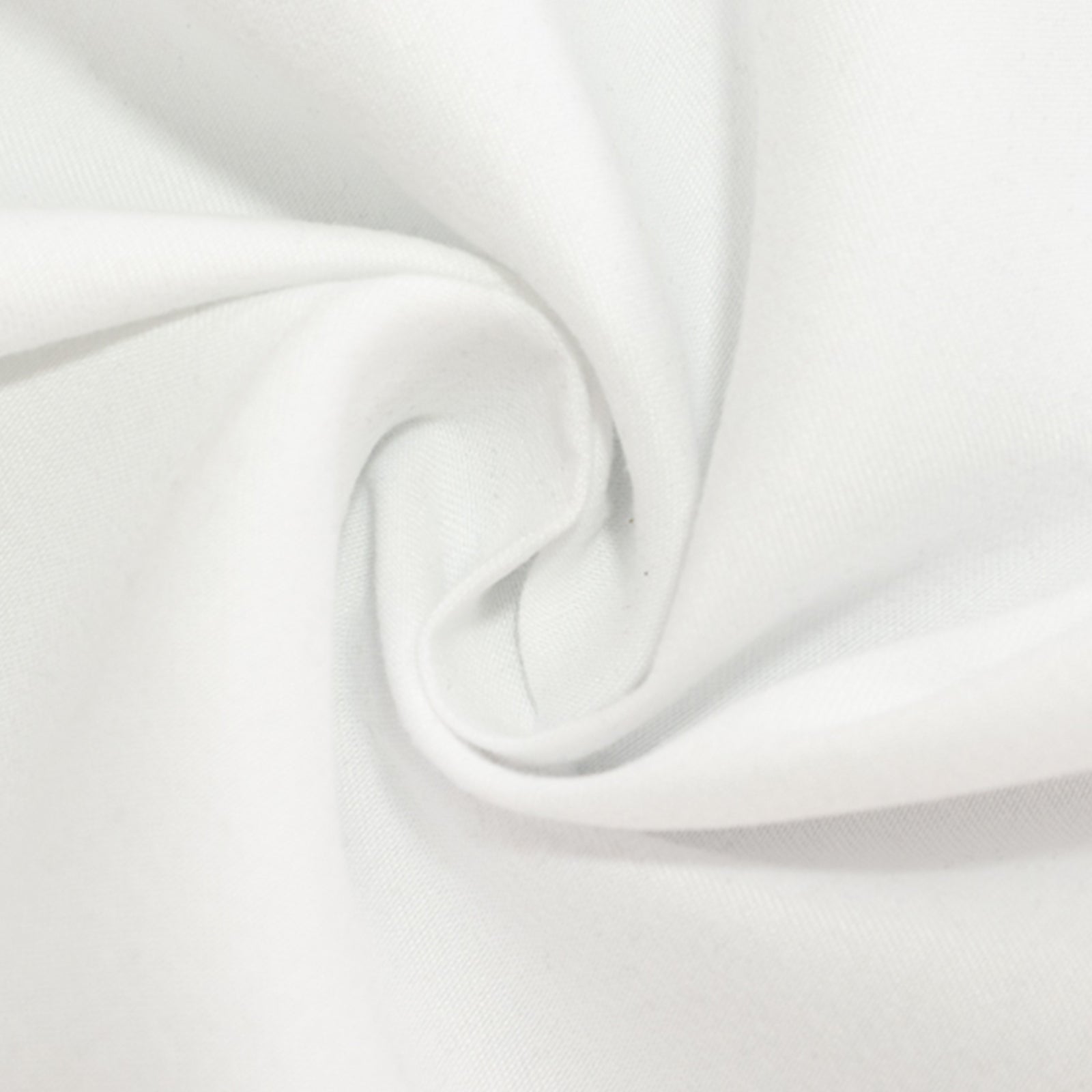 Cotton Blend 70x70 Square Tablecloth White - Wrinkle-Resistant Fabric for Modern Table Decor