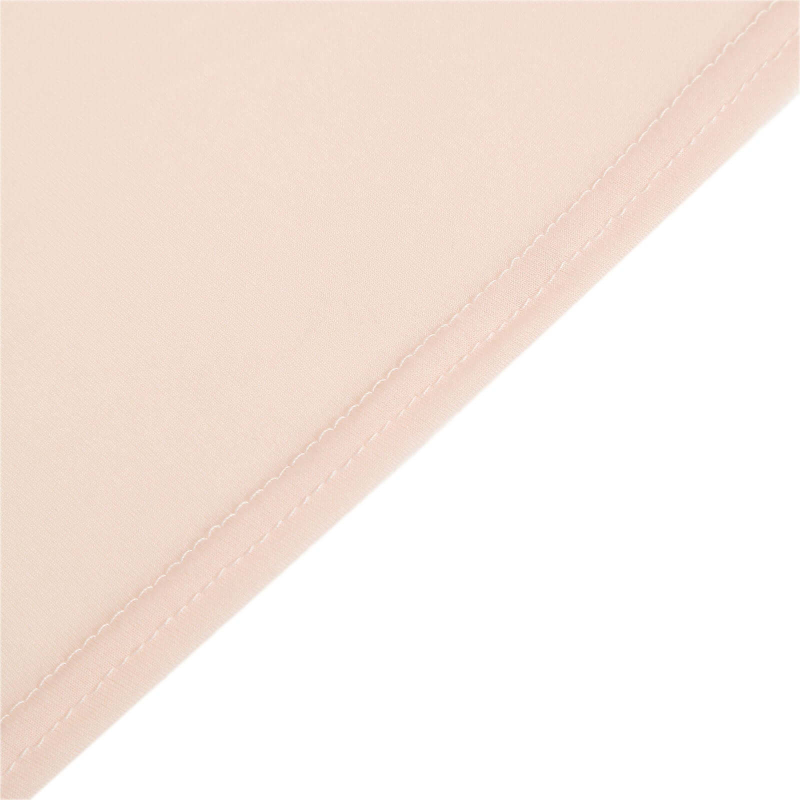 Set of 4 Matte Blush Spandex Half Moon Chiara Backdrop Stand Covers, Custom Fitted Wedding Arch Covers - 2.5ft,5ft,6ft,7ft