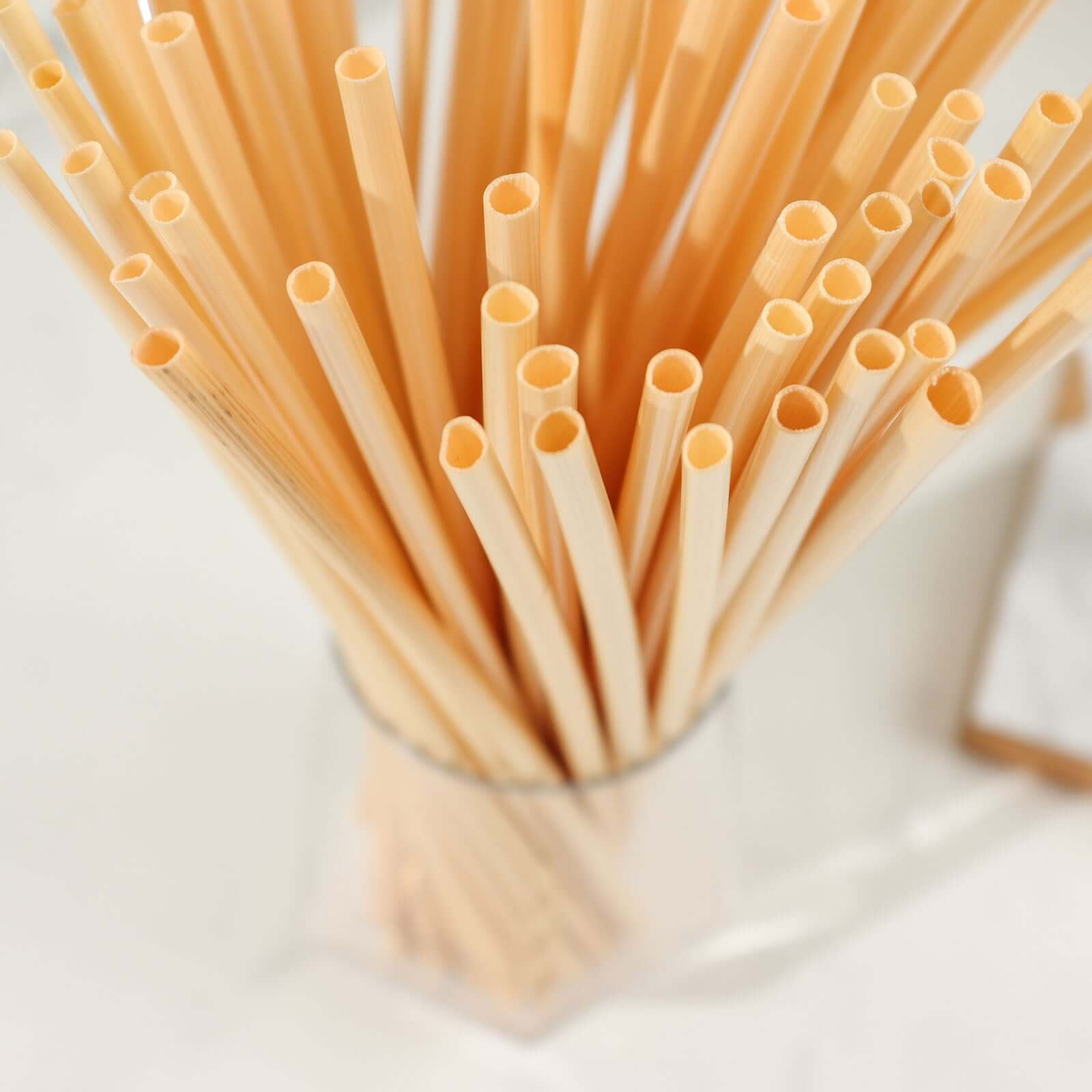 100-Pack Compostable Straws Plant Based 100% Plastic Free - Sustainable Biodegradable Wheat Straws 9