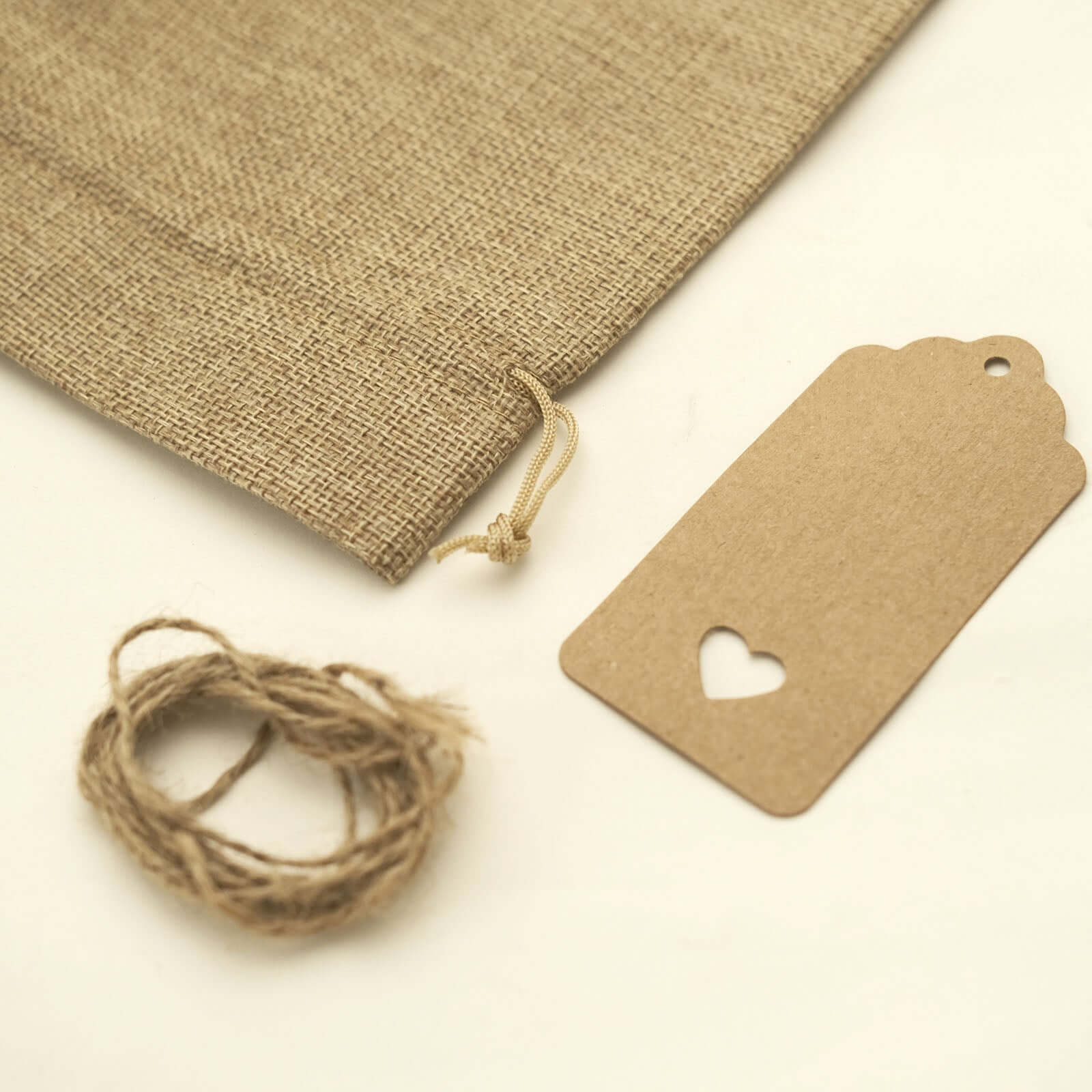 10 Pack Natural Faux Burlap 6x14 Reusable Wine Gift Favor Bags Party, Wedding Wine Bottle Covers With Drawstring, Tags and Jute Rope