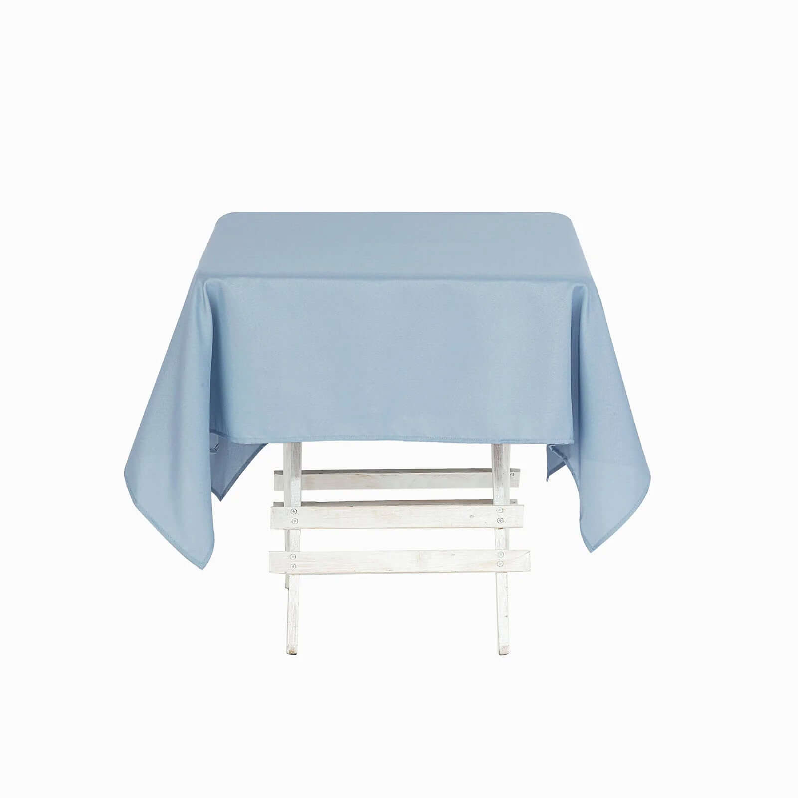 Polyester Square 70x70 Tablecloth Dusty Blue - Wrinkle-Resistant & Durable Table Cover