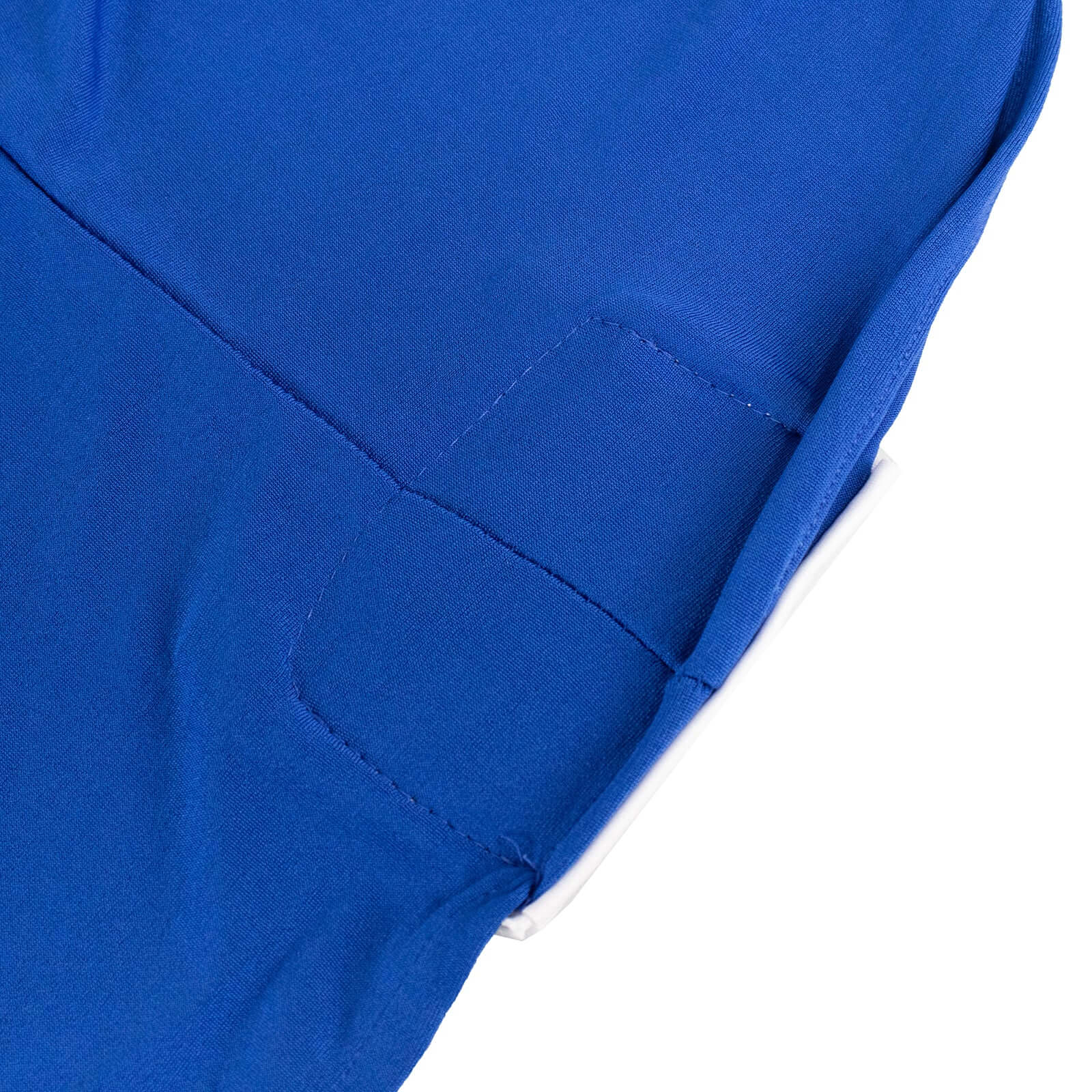 Stretch Spandex 6ft Round Tablecloth Royal Blue - Durable Form-Fitting Table Cover