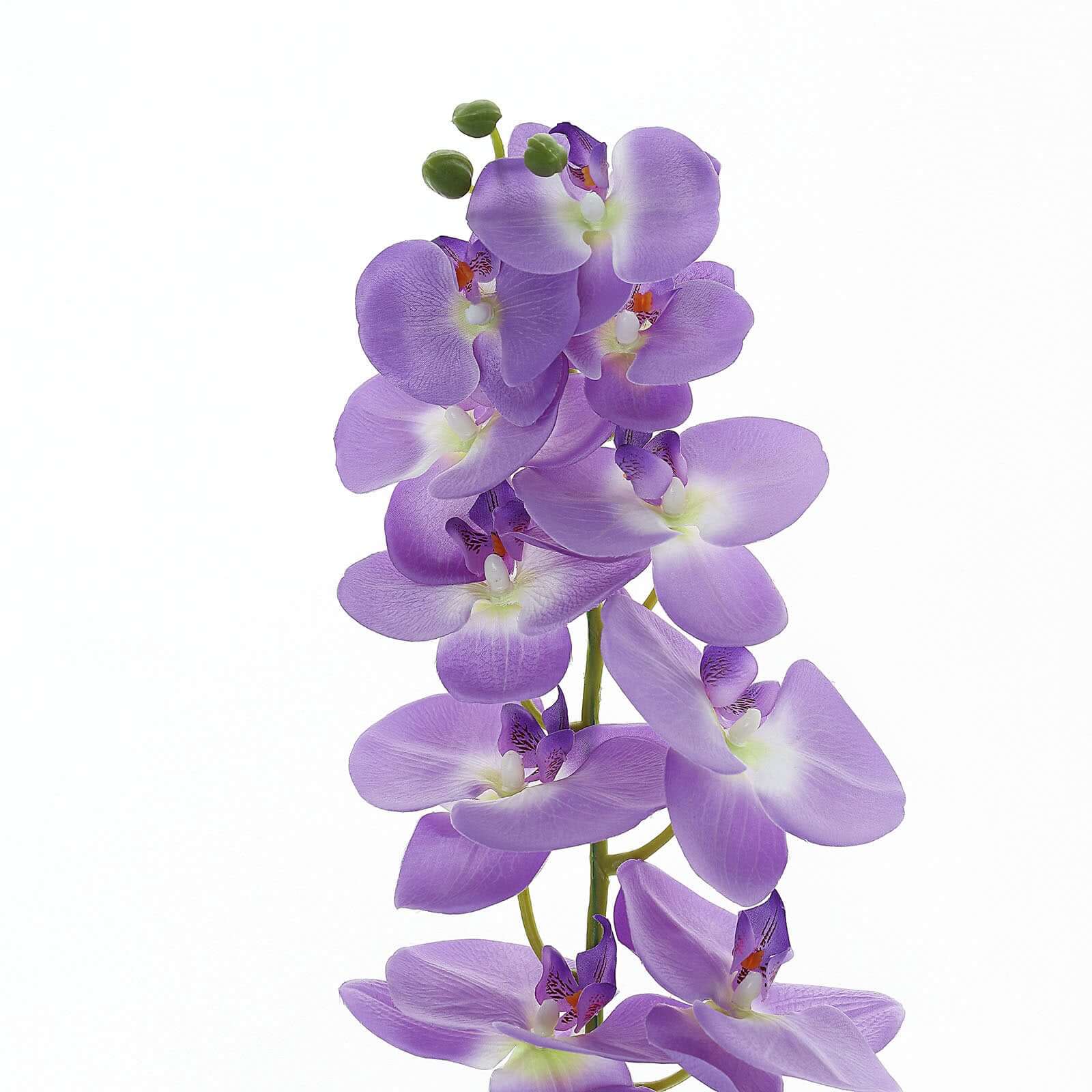 2 Stems 40 Tall Lavender Lilac Artificial Silk Orchid Flower Bouquets