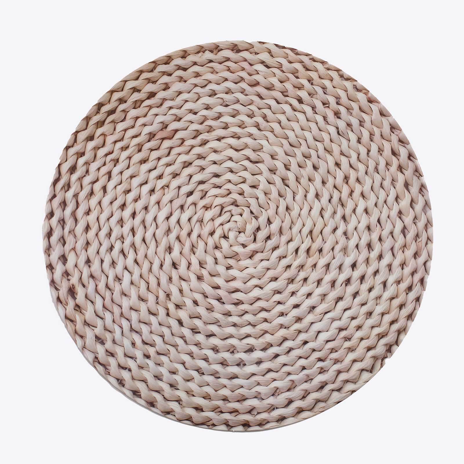 6-Pack Disposable Table Placemats in Wheat with Woven Rattan Print - 700GSM Cardboard Placemats for Rustic Themes & Outdoor Events 13