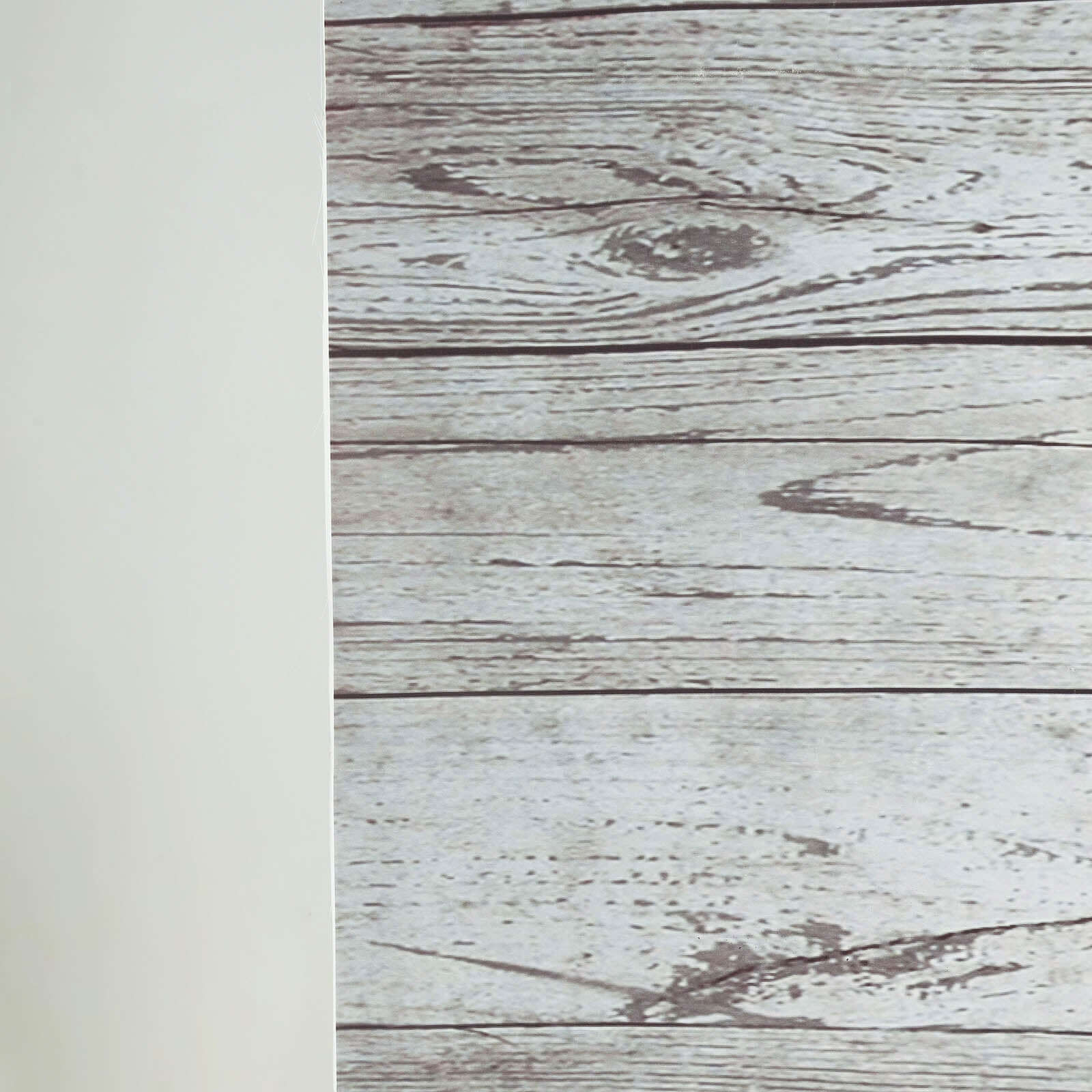 8ftx8ft White Gray Distressed Wood Panels Vinyl Photography Backdrop