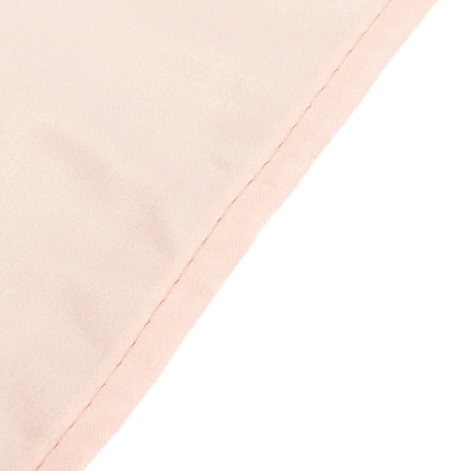 Lamour Satin 60x102 Rectangle Tablecloth Blush - Durable & Silky Soft Feel Table Cover