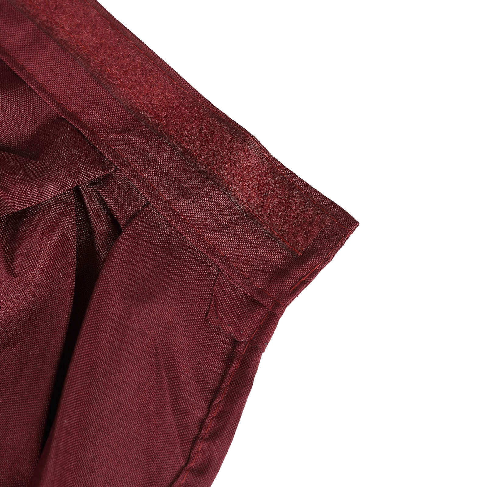 Polyester 14ft Table Skirt Burgundy - Classic Pleated Design