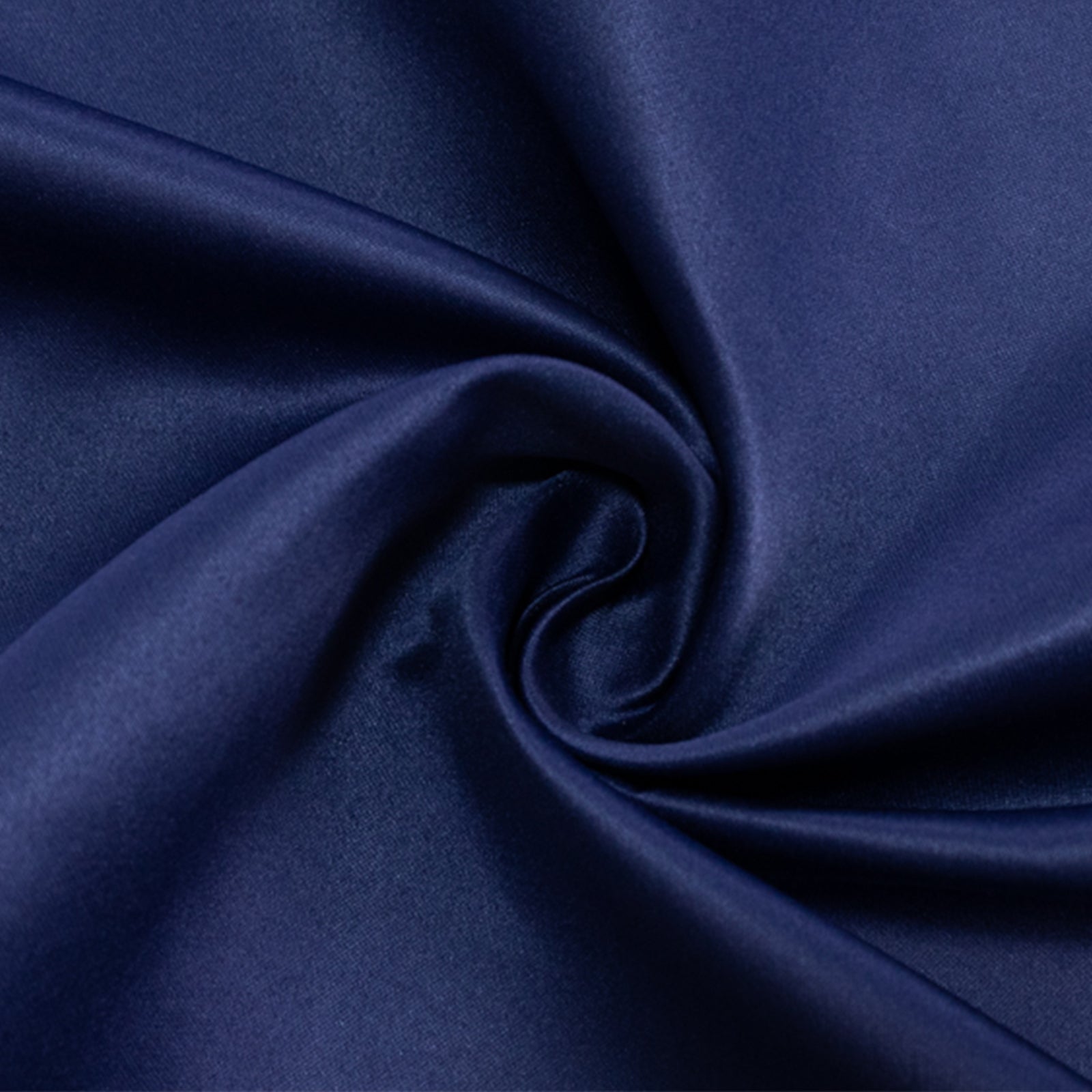 Lamour Satin 60x126 Rectangle Tablecloth Navy Blue - Soft & Silk-Like Table Cover