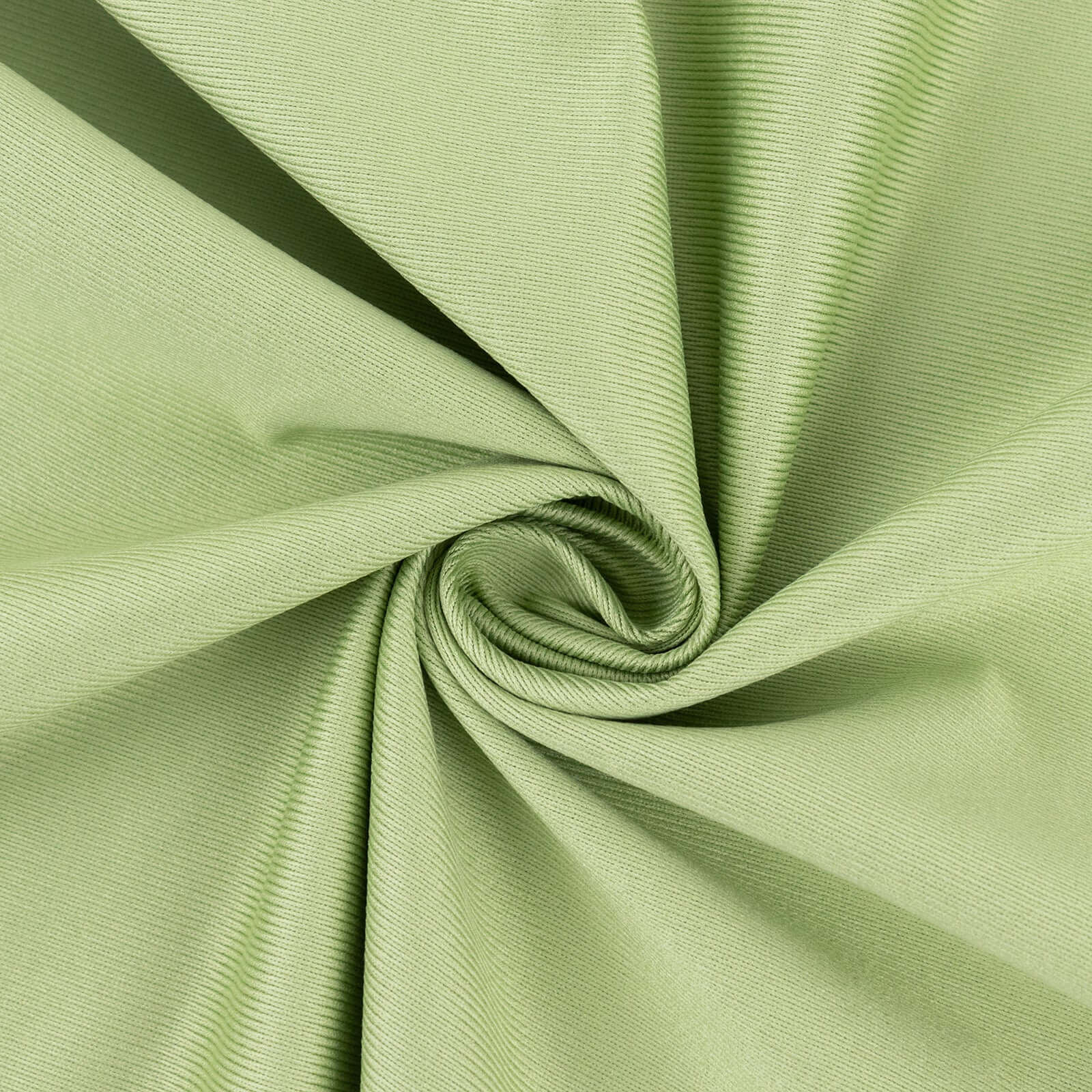 Premium Sage Green Scuba Polyester Fabric Roll, Wrinkle Free DIY Craft Fabric Bolt- 60x10 Yards