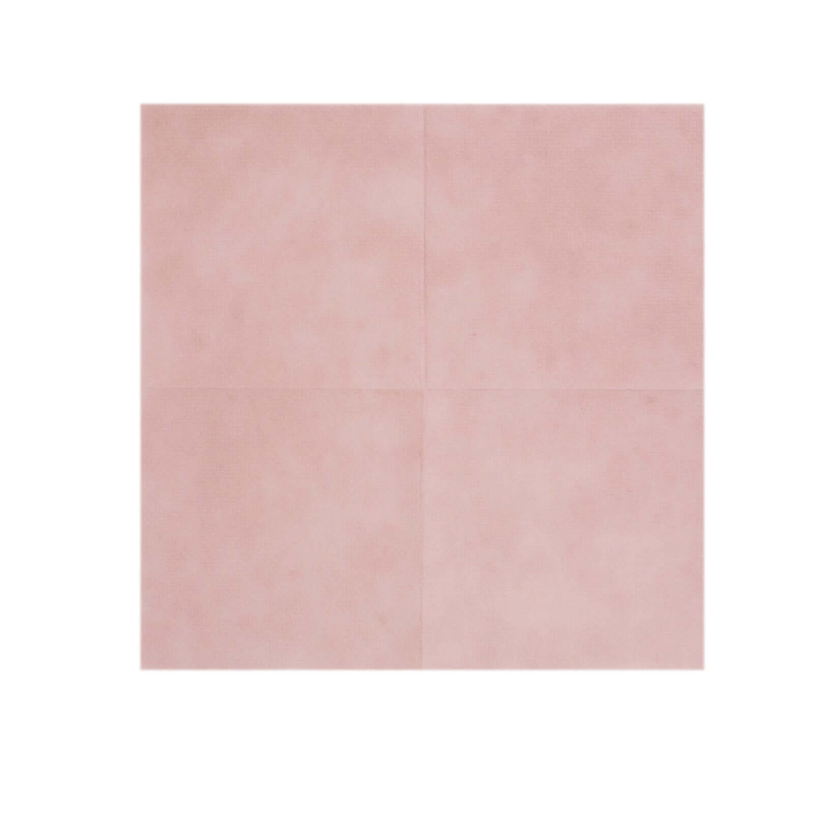 20-Pack Paper Linen-Like Cocktail Napkins Dusty Rose - Disposable 5x5 Airlaid Soft Napkins