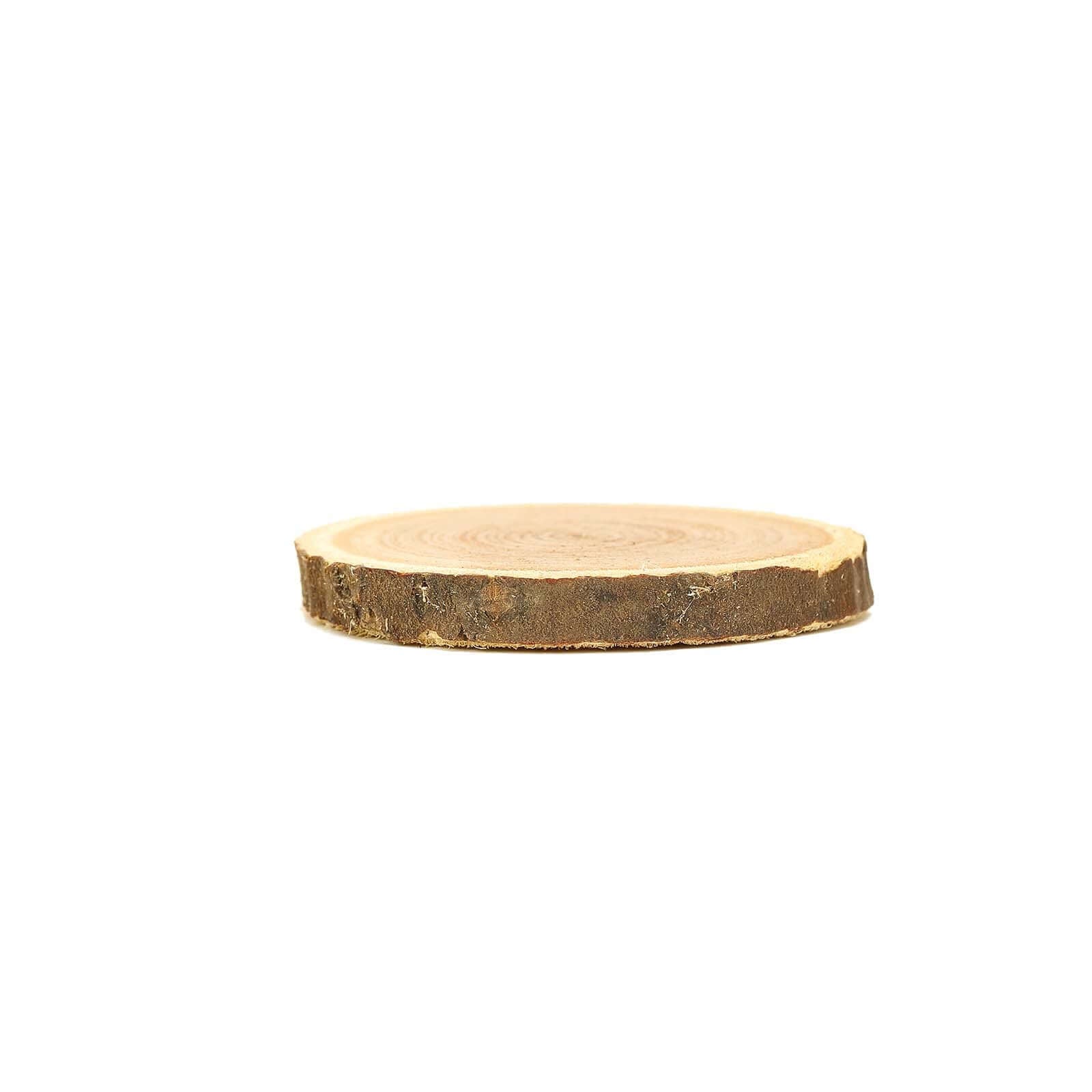 Rustic Cedar Wood Slices - Perfect Natural Accents for Weddings & Events 5 oz