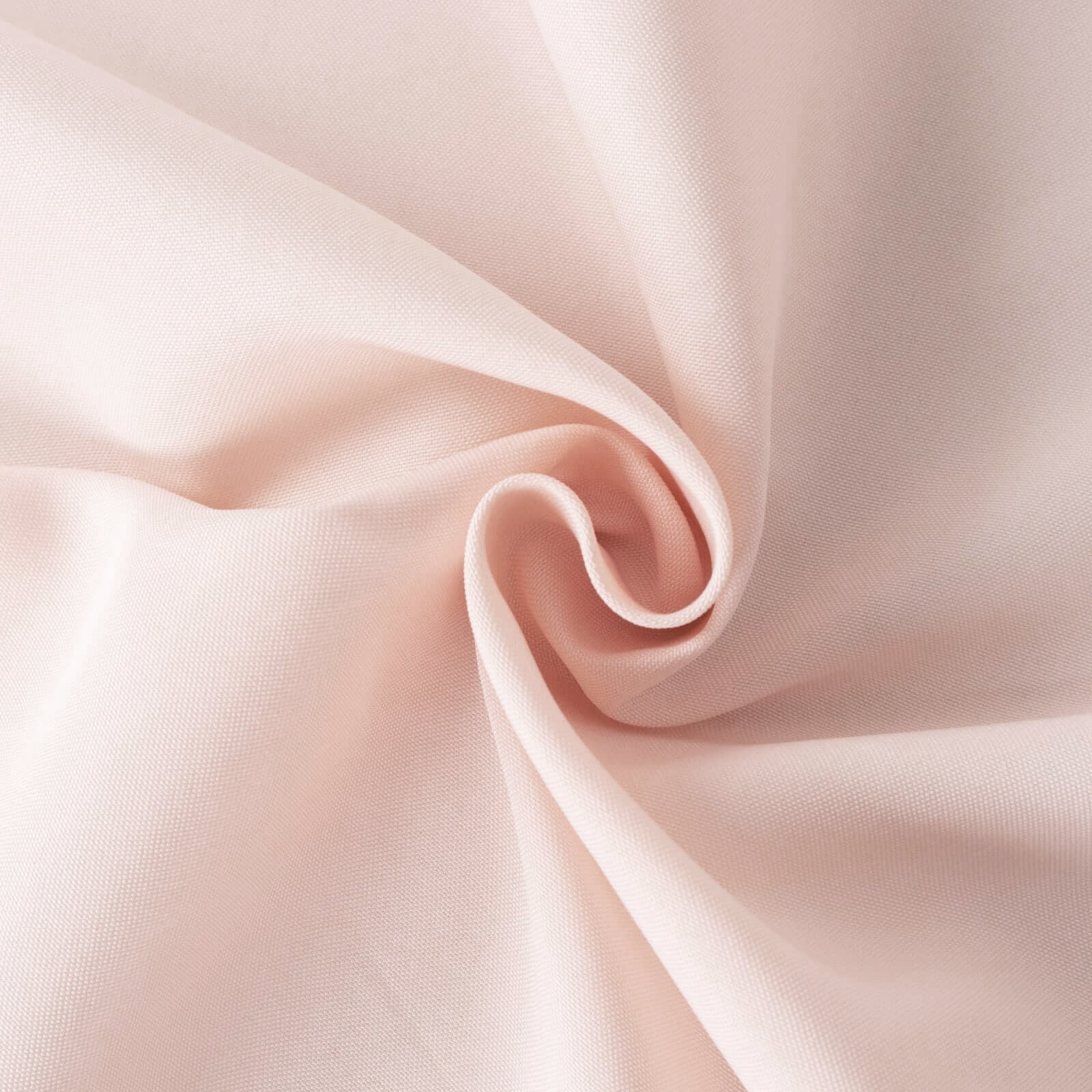 Premium Polyester 132 Round Tablecloth Blush - Seamless 220GSM Wrinkle-Resistant Table Cover