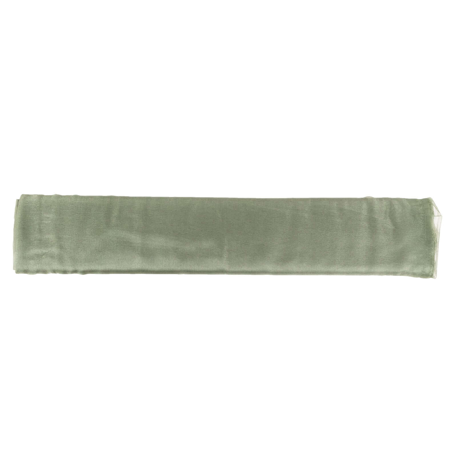 54x10yd Dusty Sage Green Solid Sheer Chiffon Fabric Bolt, DIY Voile Drapery Fabric