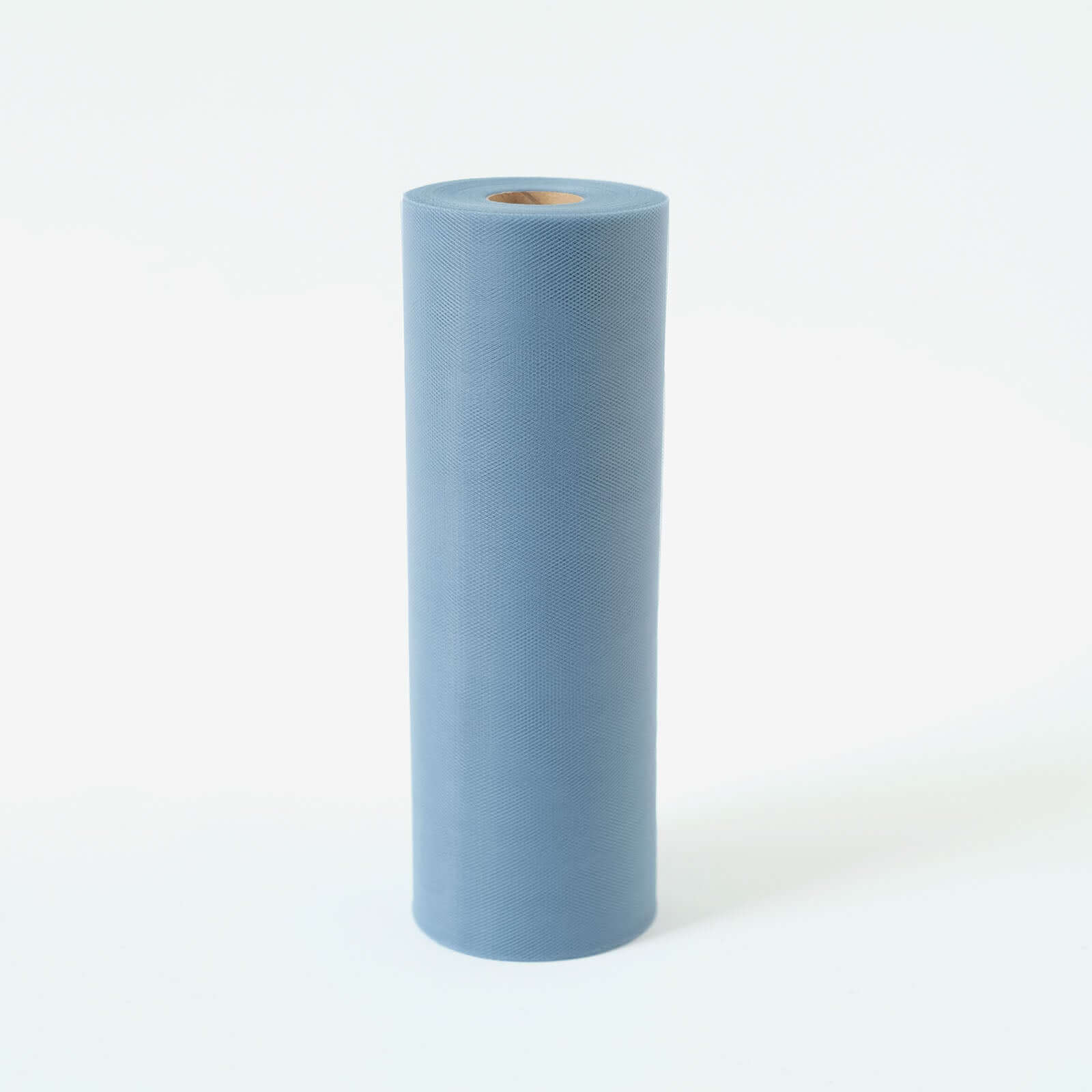 12x100 Yards Dusty Blue Tulle Fabric Bolt, Sheer Fabric Spool Roll For Crafts