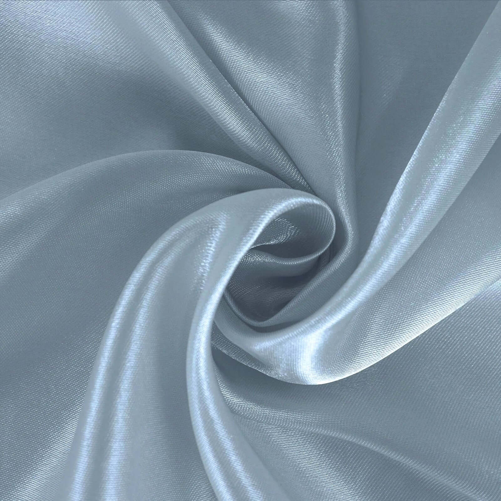Satin Rectangular 60x102 Tablecloth Dusty Blue - Smooth and Lustrous Table Cover